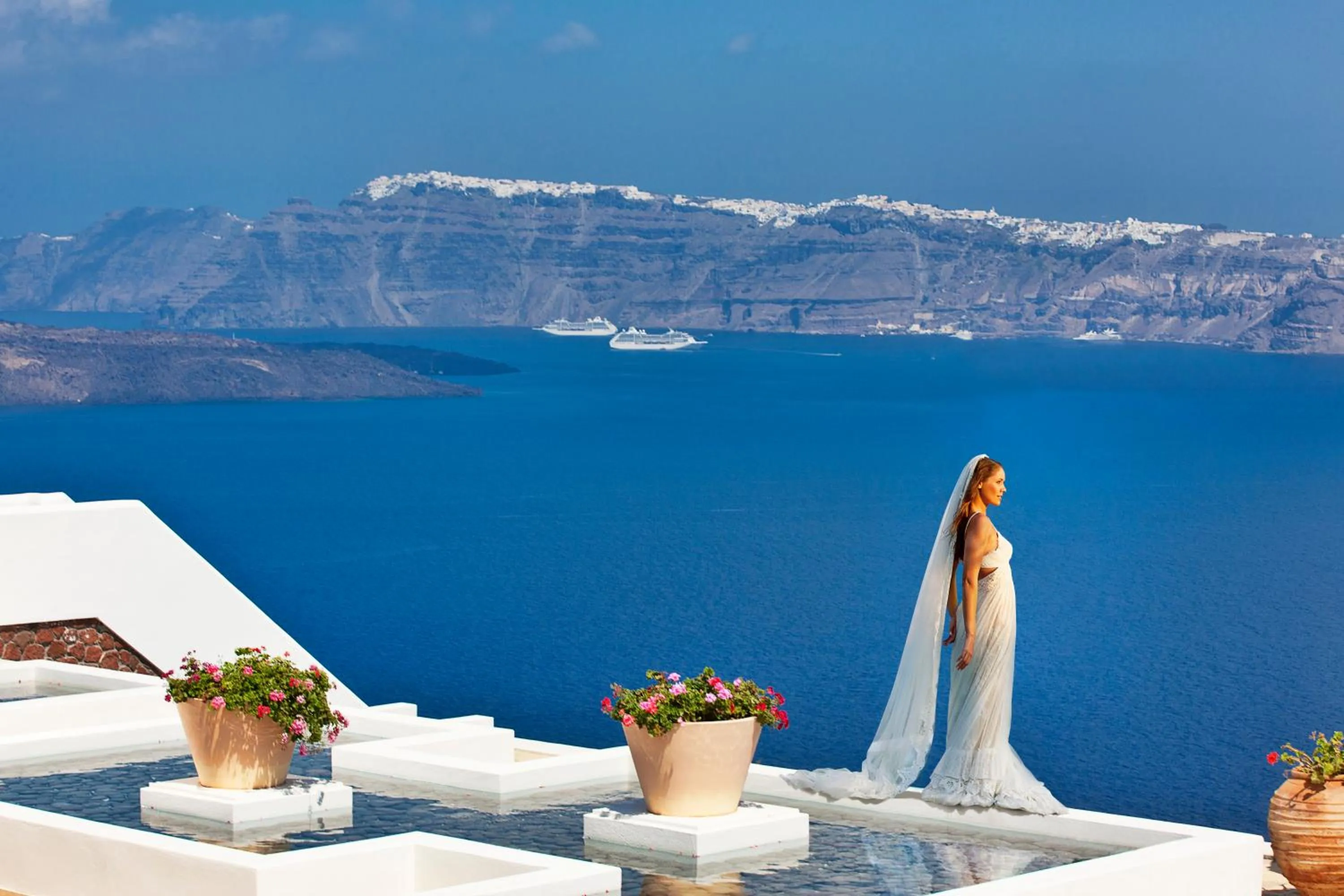 Sea view in Maison Des Lys - Luxury Suites