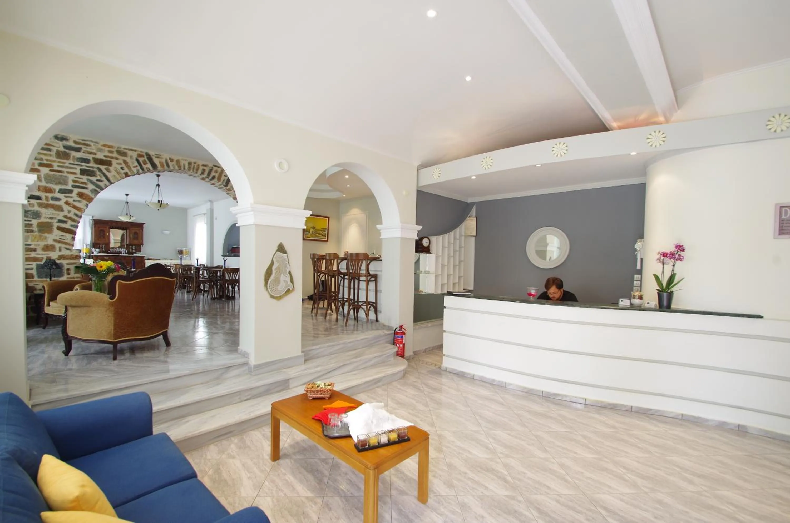 Staff in Syros Atlantis