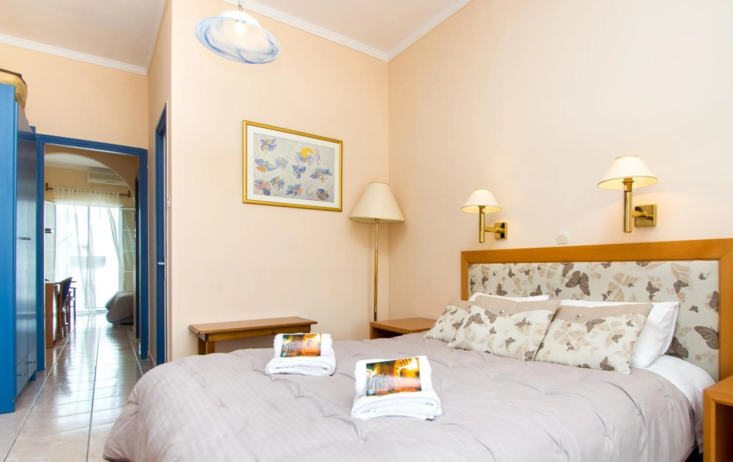 Bedroom, Bed in Syros Atlantis