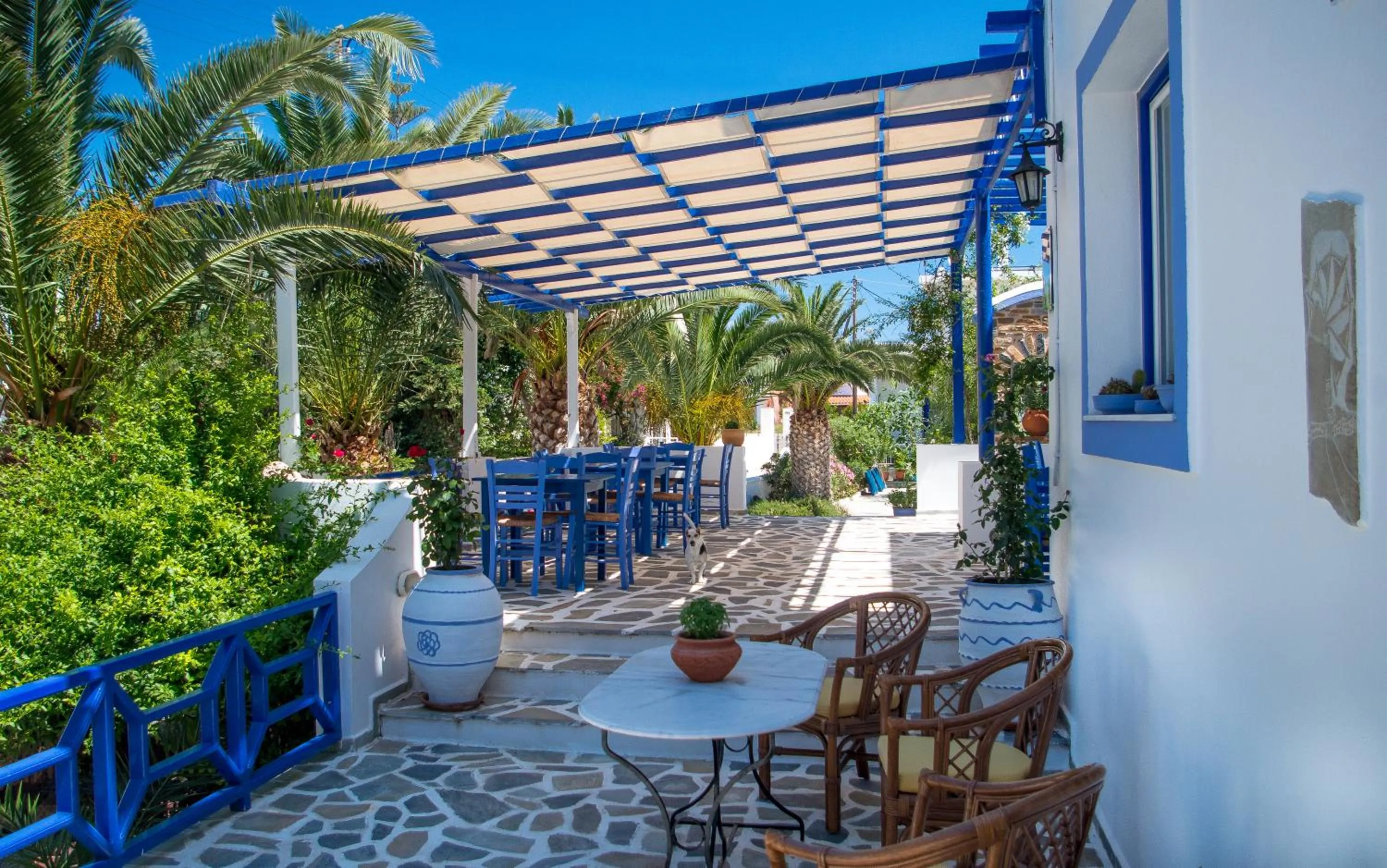 Patio in Syros Atlantis
