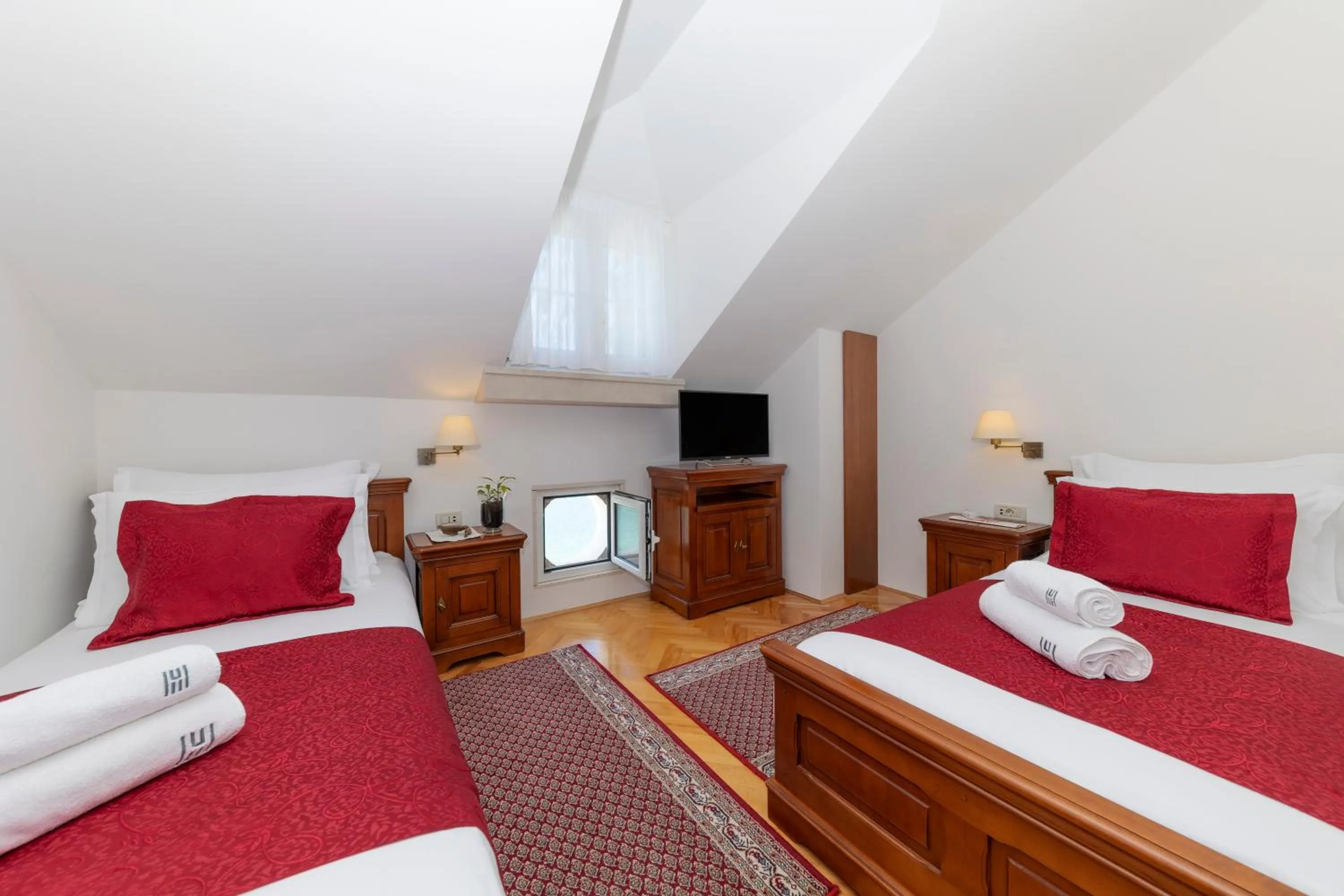 Bedroom, Bed in Heritage Hotel Tisno