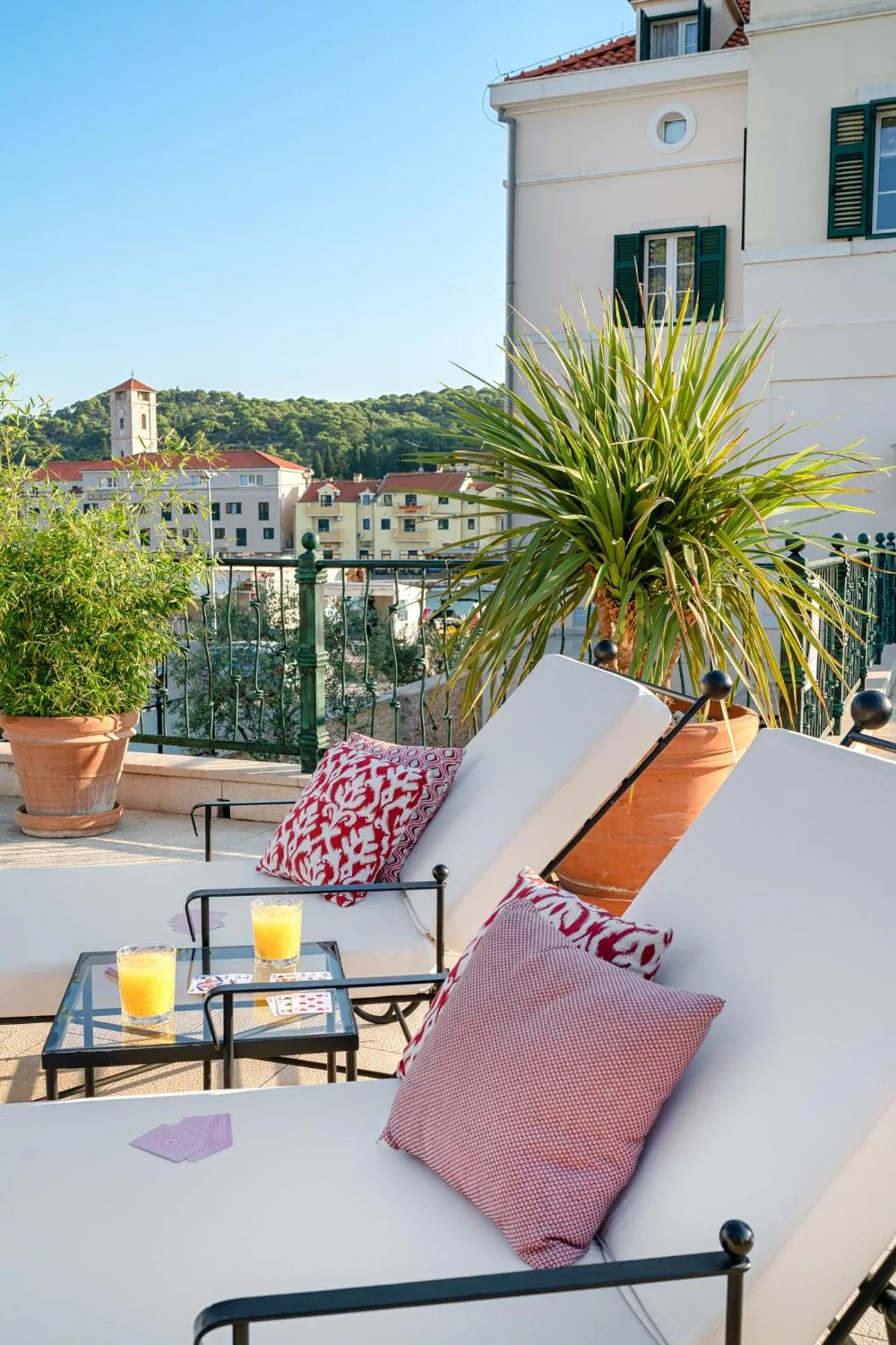 Swimming pool in Heritage Hotel Tisno