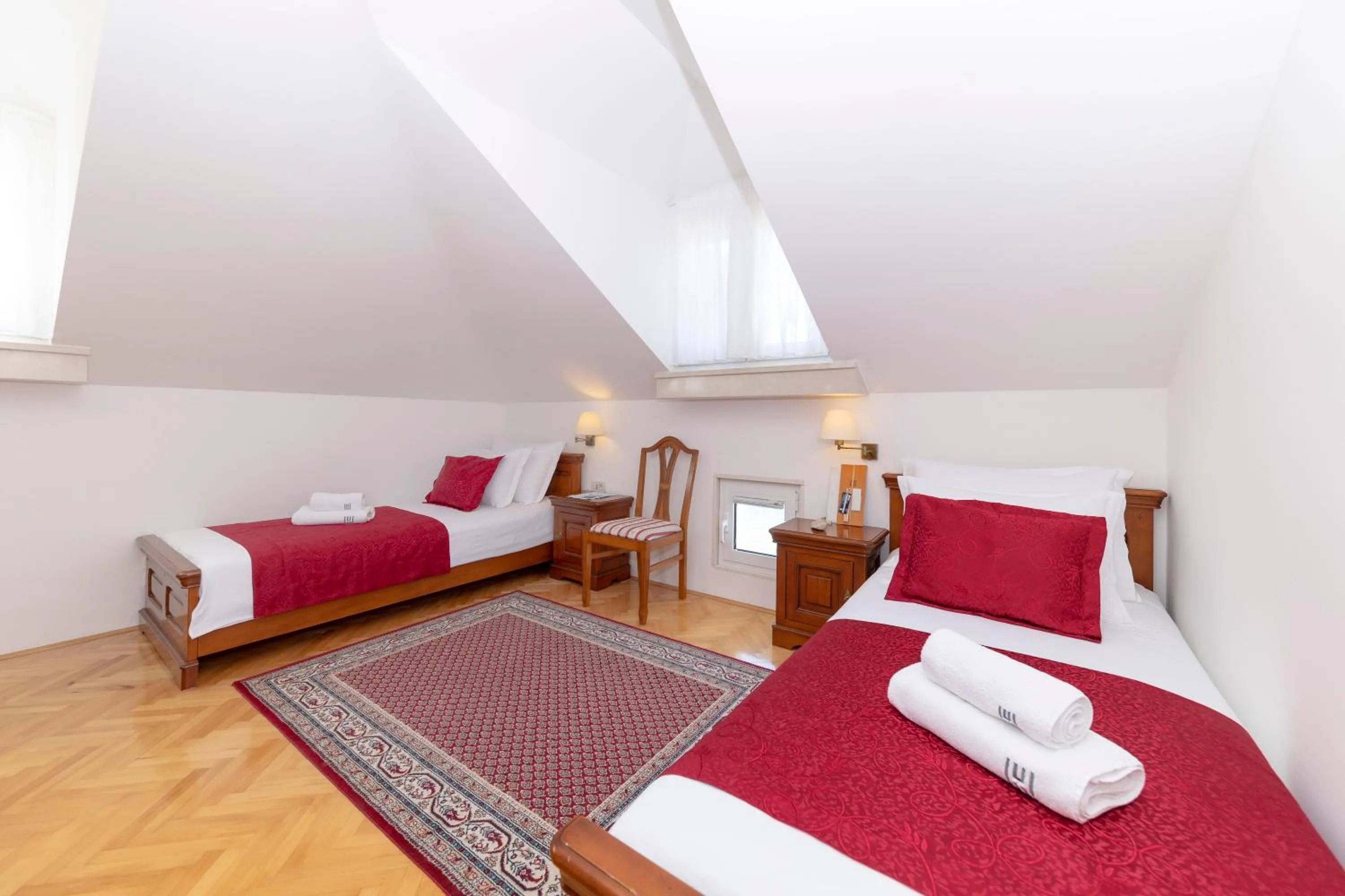 Bedroom, Bed in Heritage Hotel Tisno