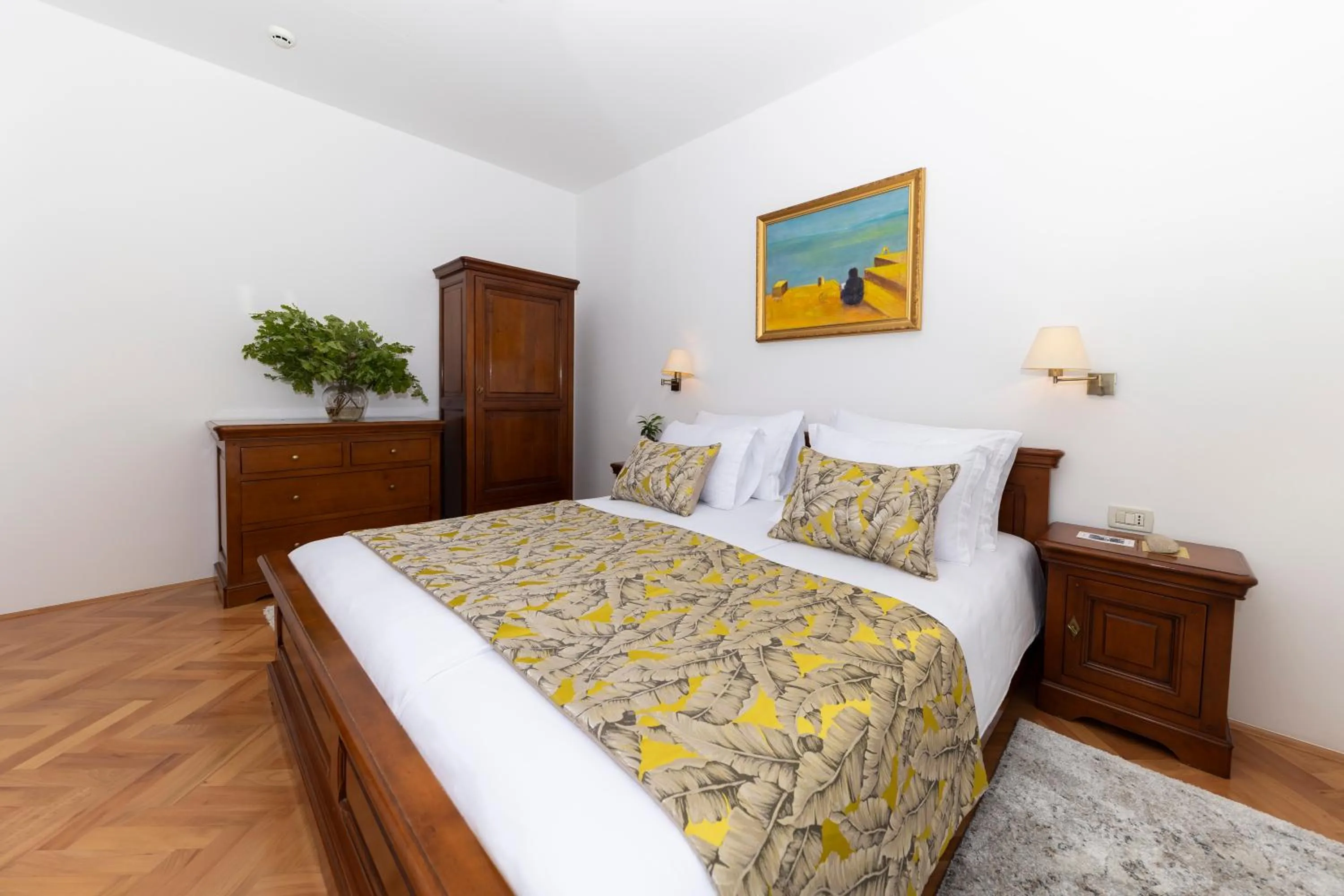 Bed in Heritage Hotel Tisno