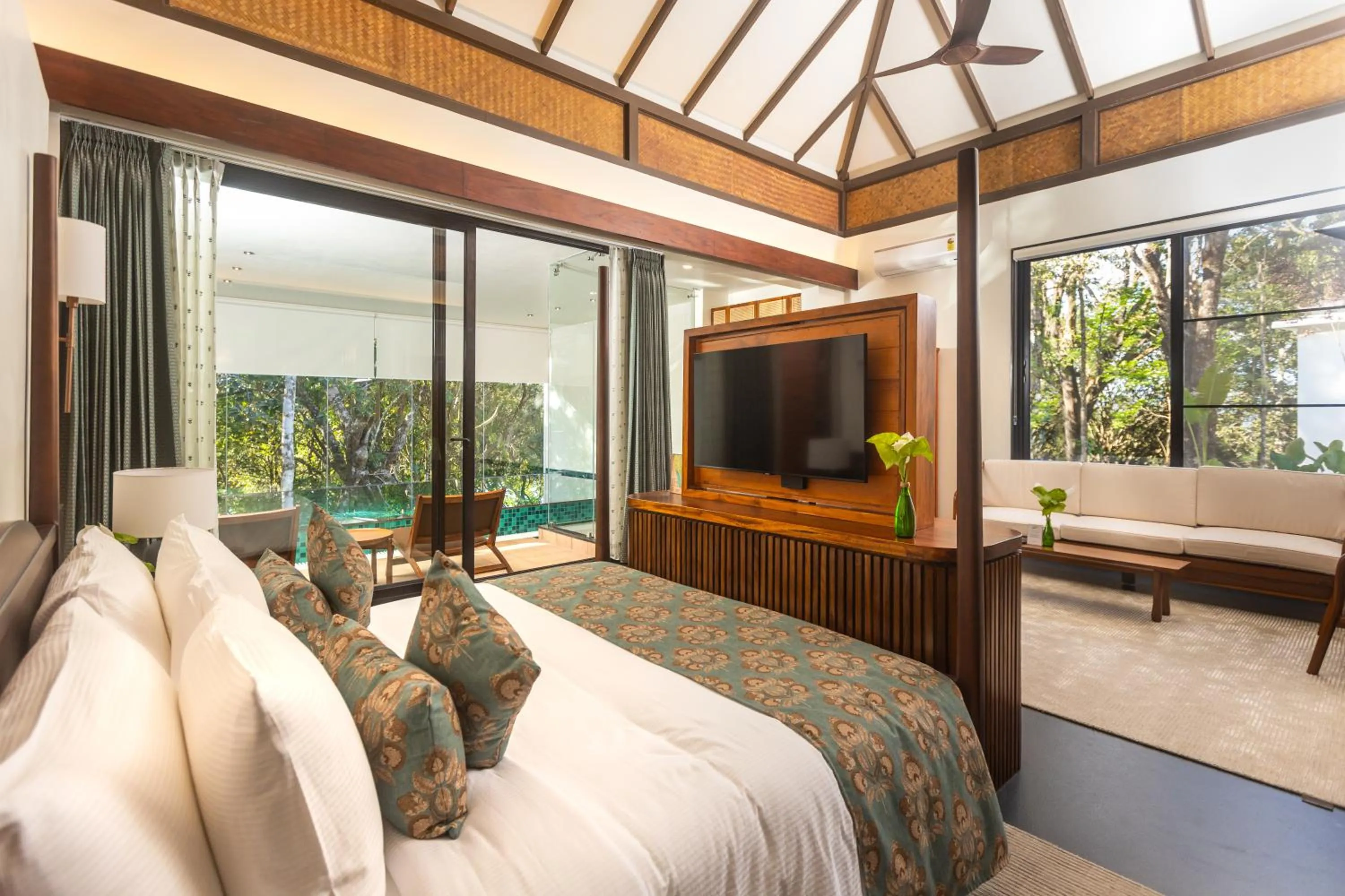 Bed in The IBNII - Eco Luxury Resort