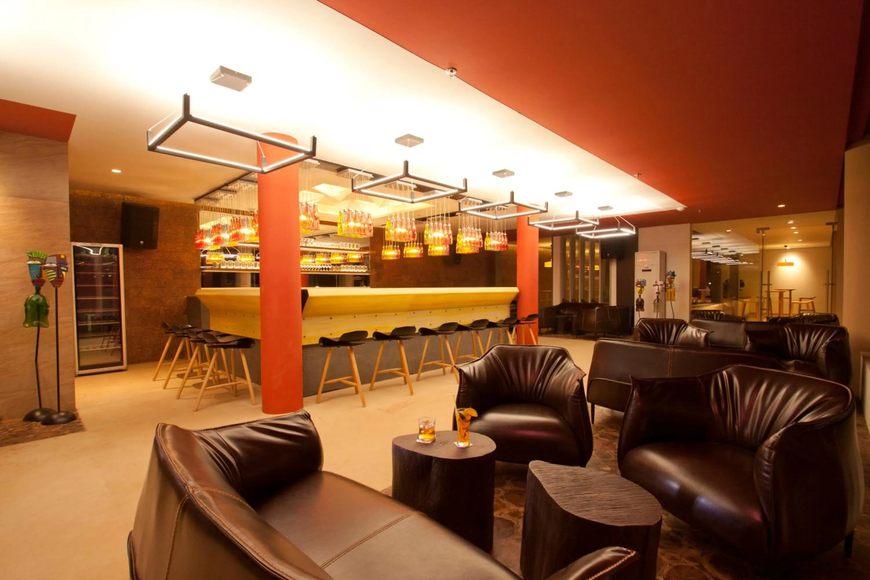 Lounge or bar in The IBNII - Eco Luxury Resort