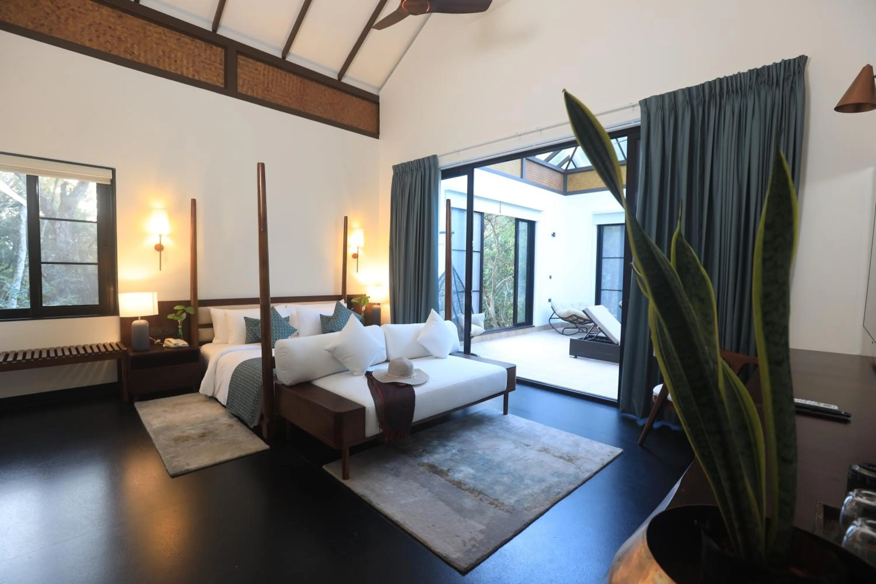 Bed in The IBNII - Eco Luxury Resort