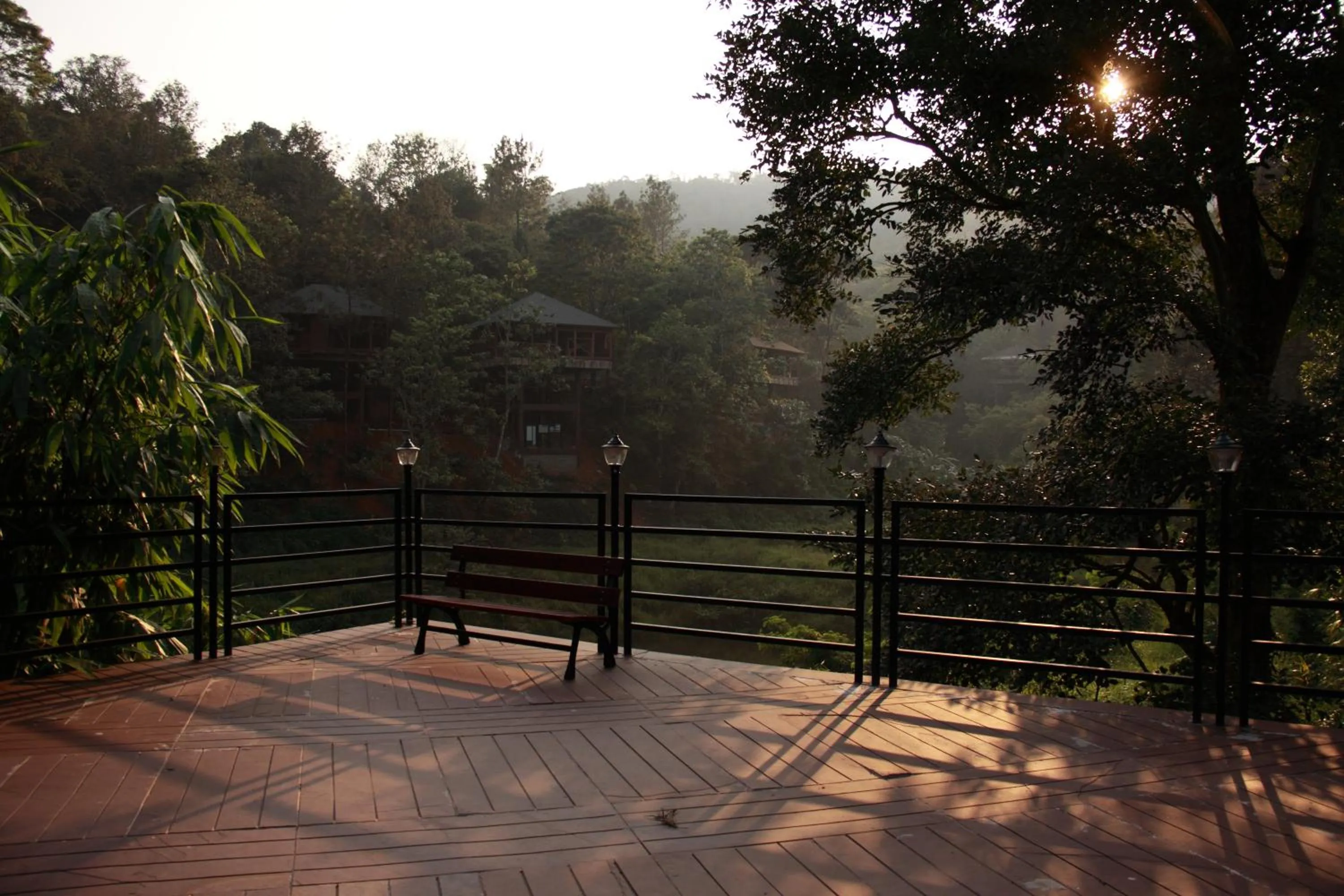 Garden view in The IBNII - Eco Luxury Resort