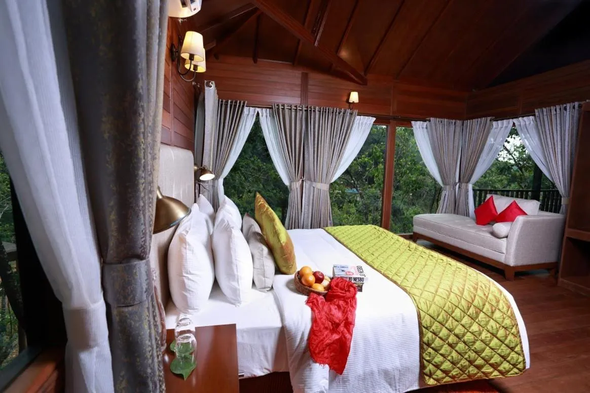 Bed in The IBNII - Eco Luxury Resort