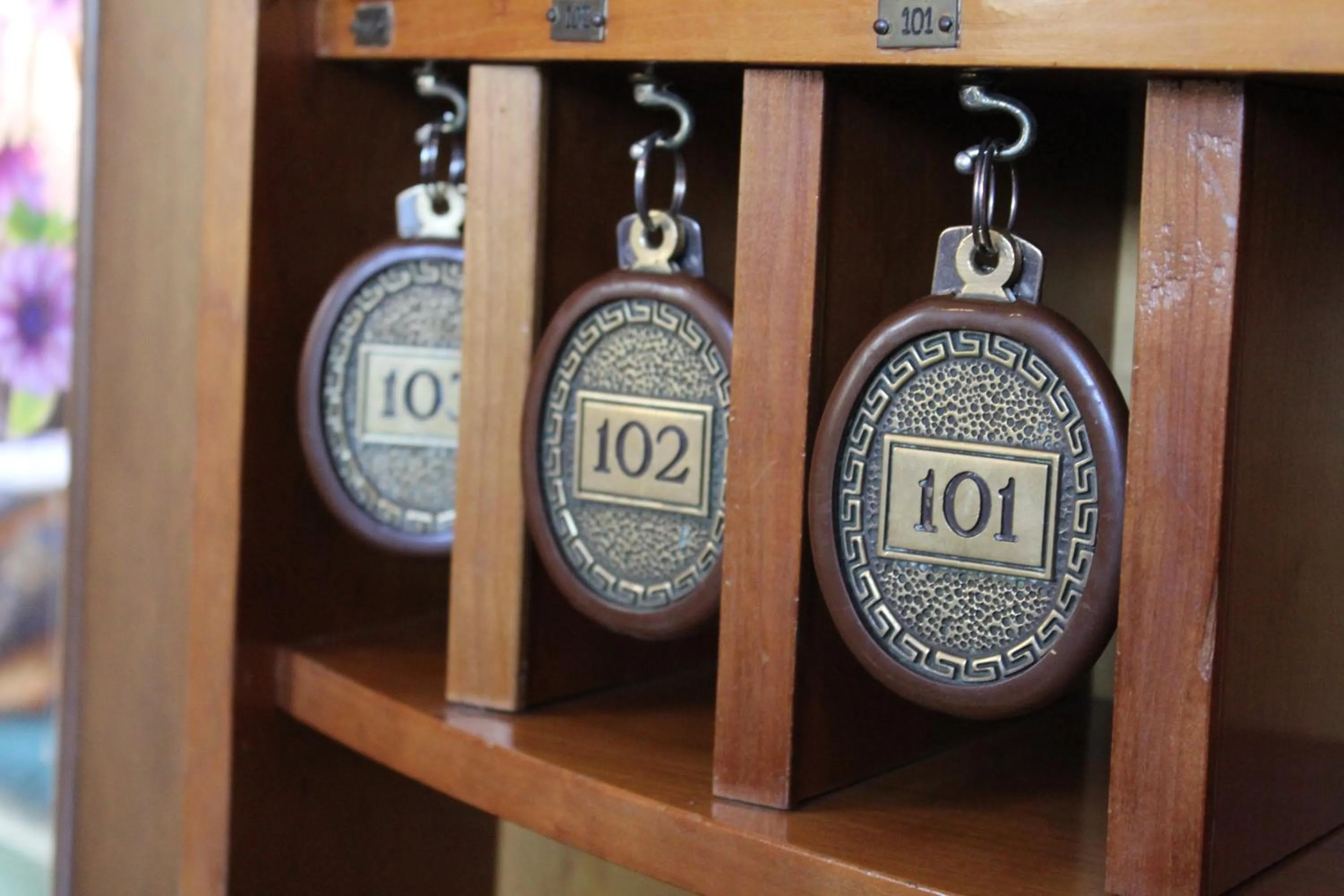 Lobby or reception in Hotel Santuario