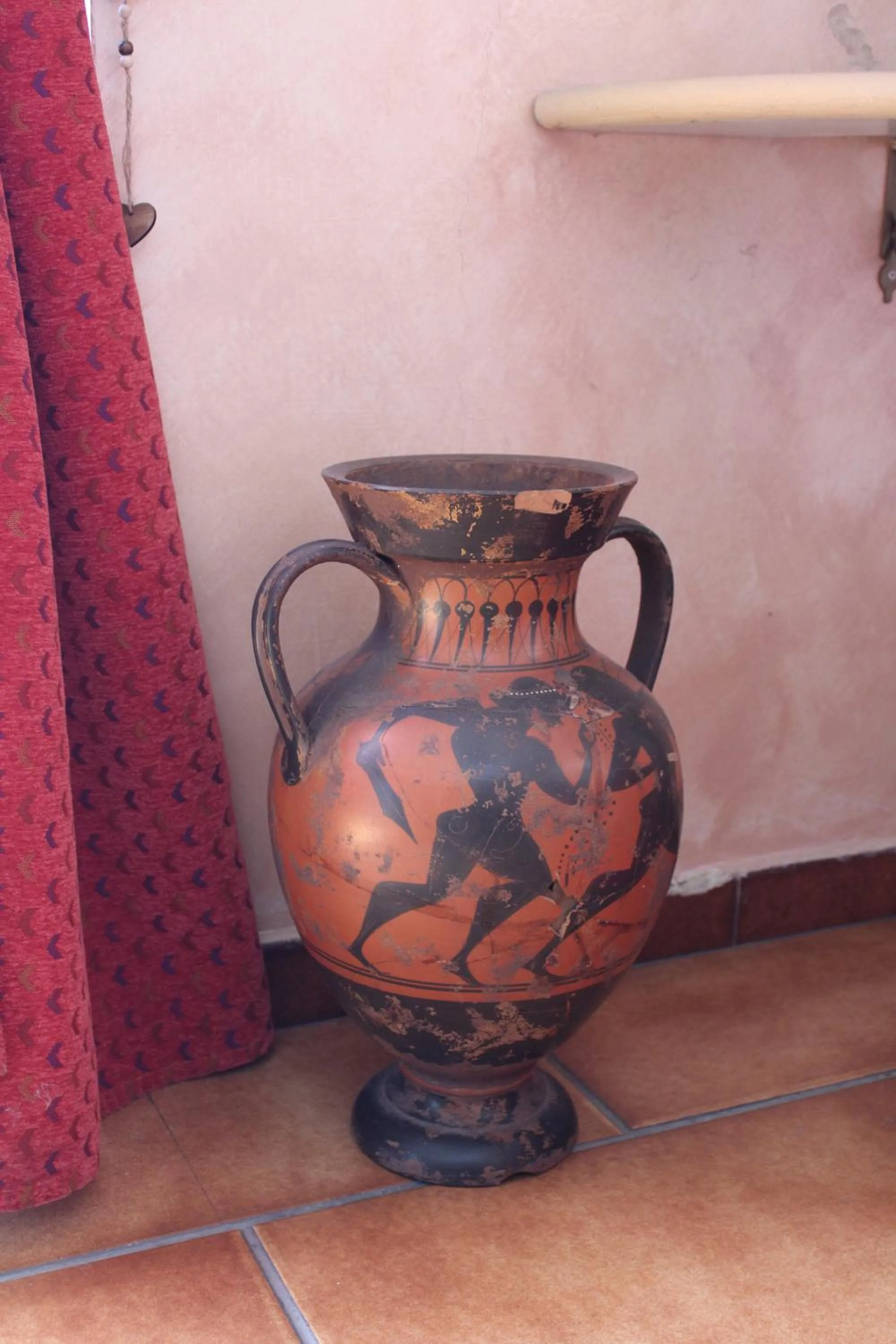 Decorative detail in Hotel Santuario