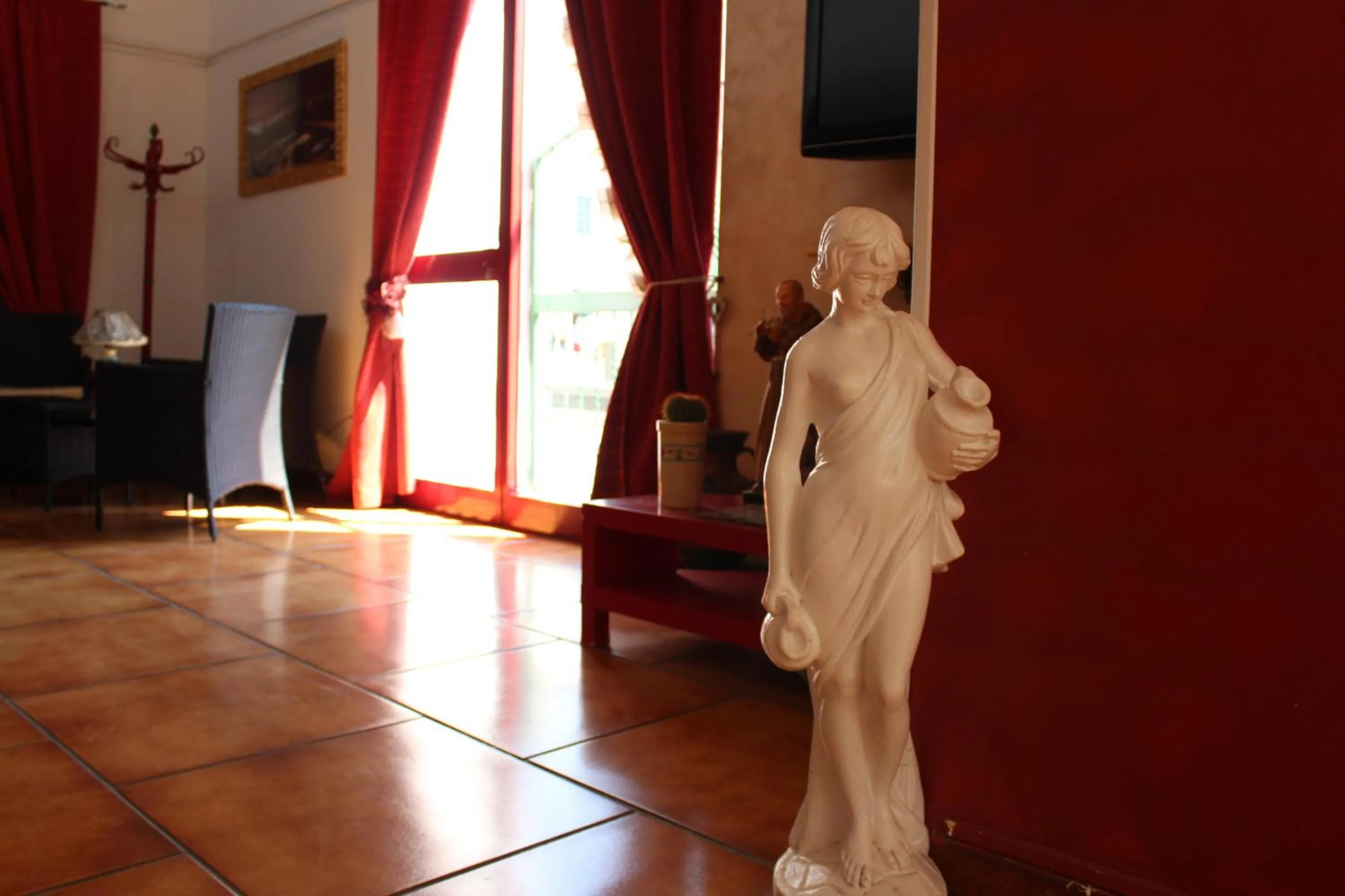 Decorative detail in Hotel Santuario