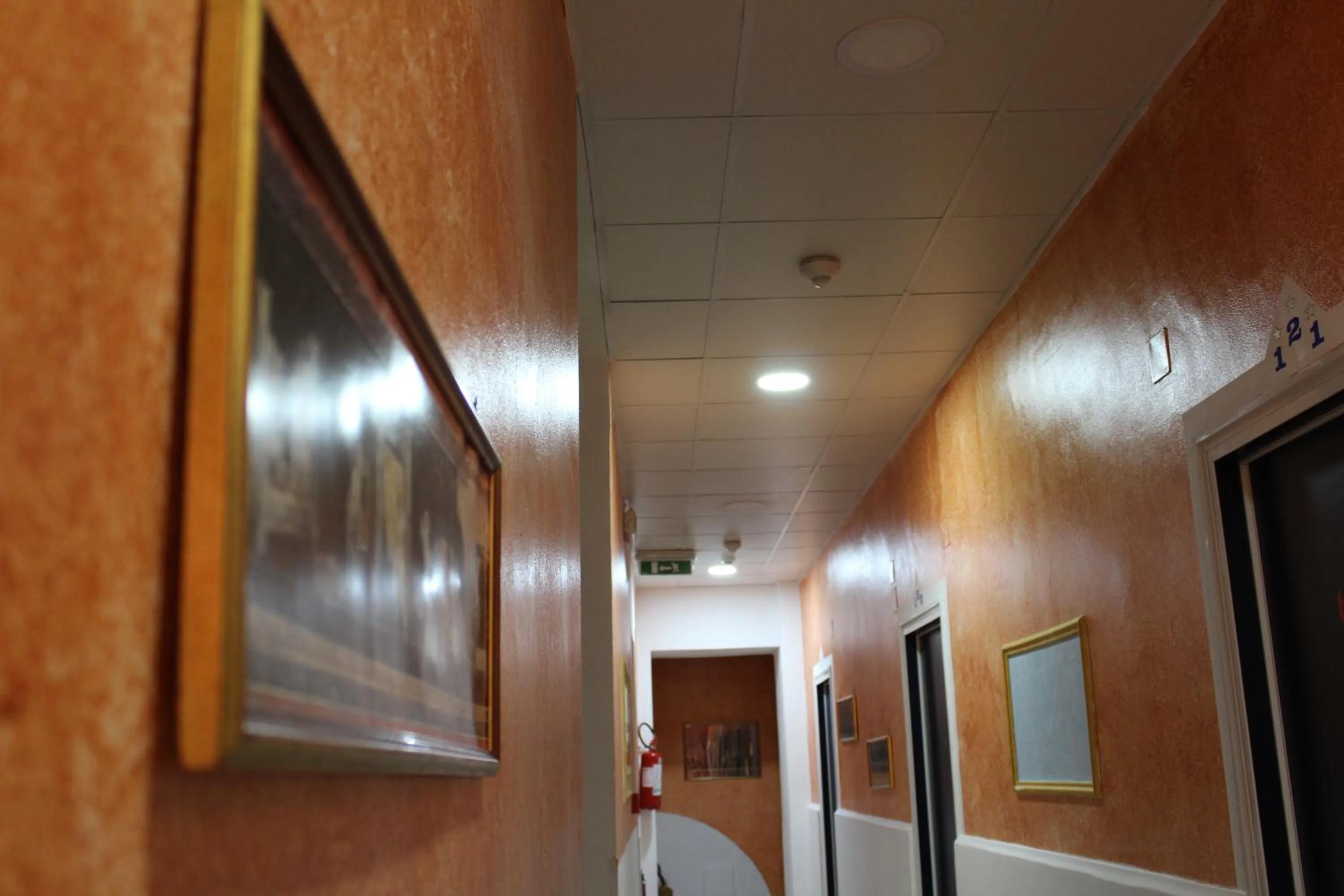 Decorative detail in Hotel Santuario