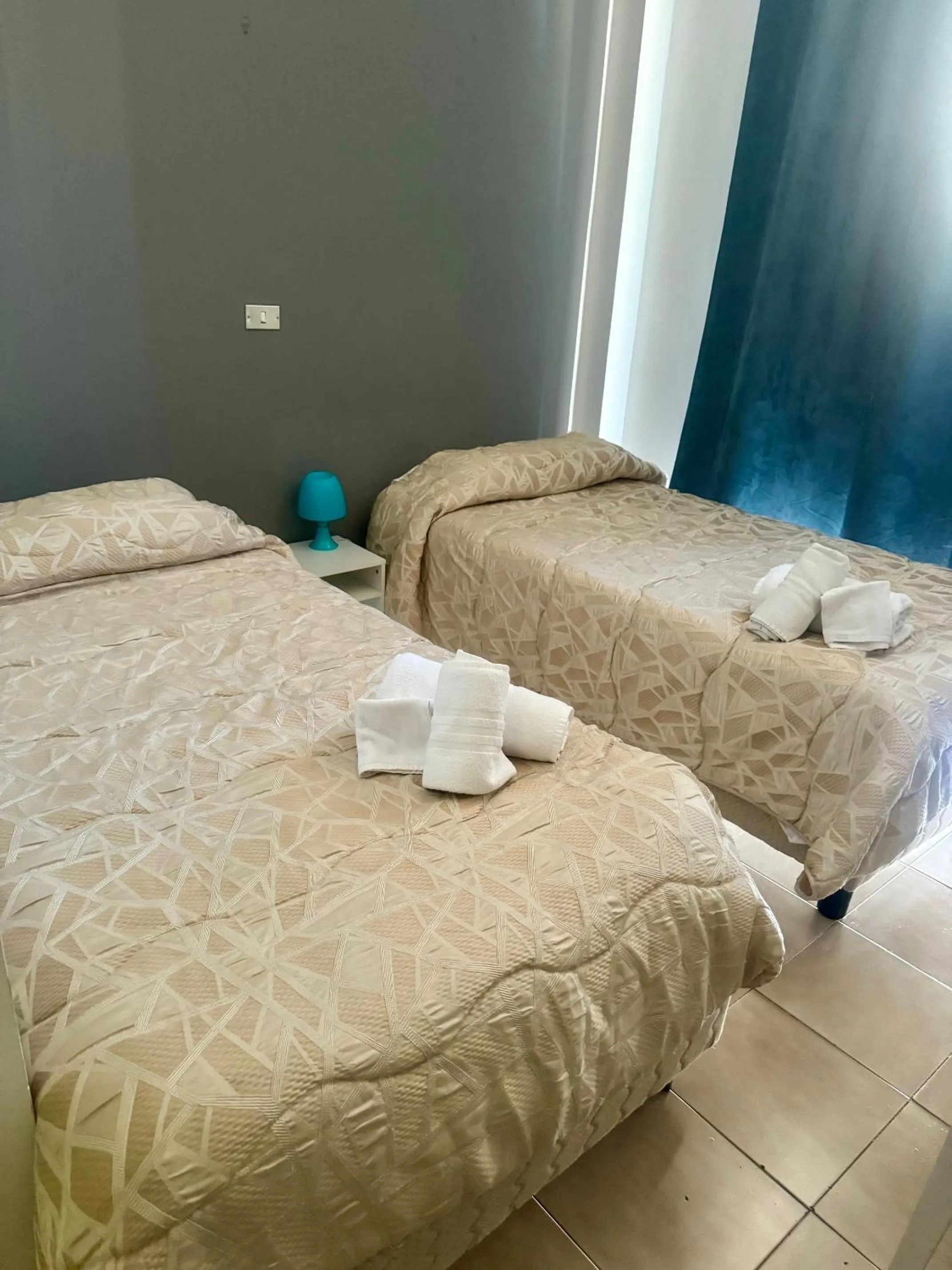 Bed in Hotel Santuario