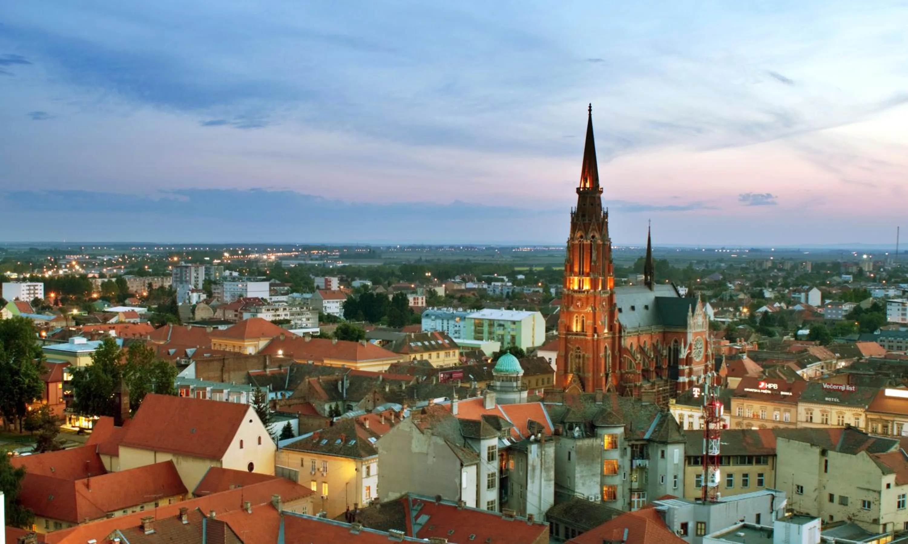 Nearby landmark in Hotel Osijek