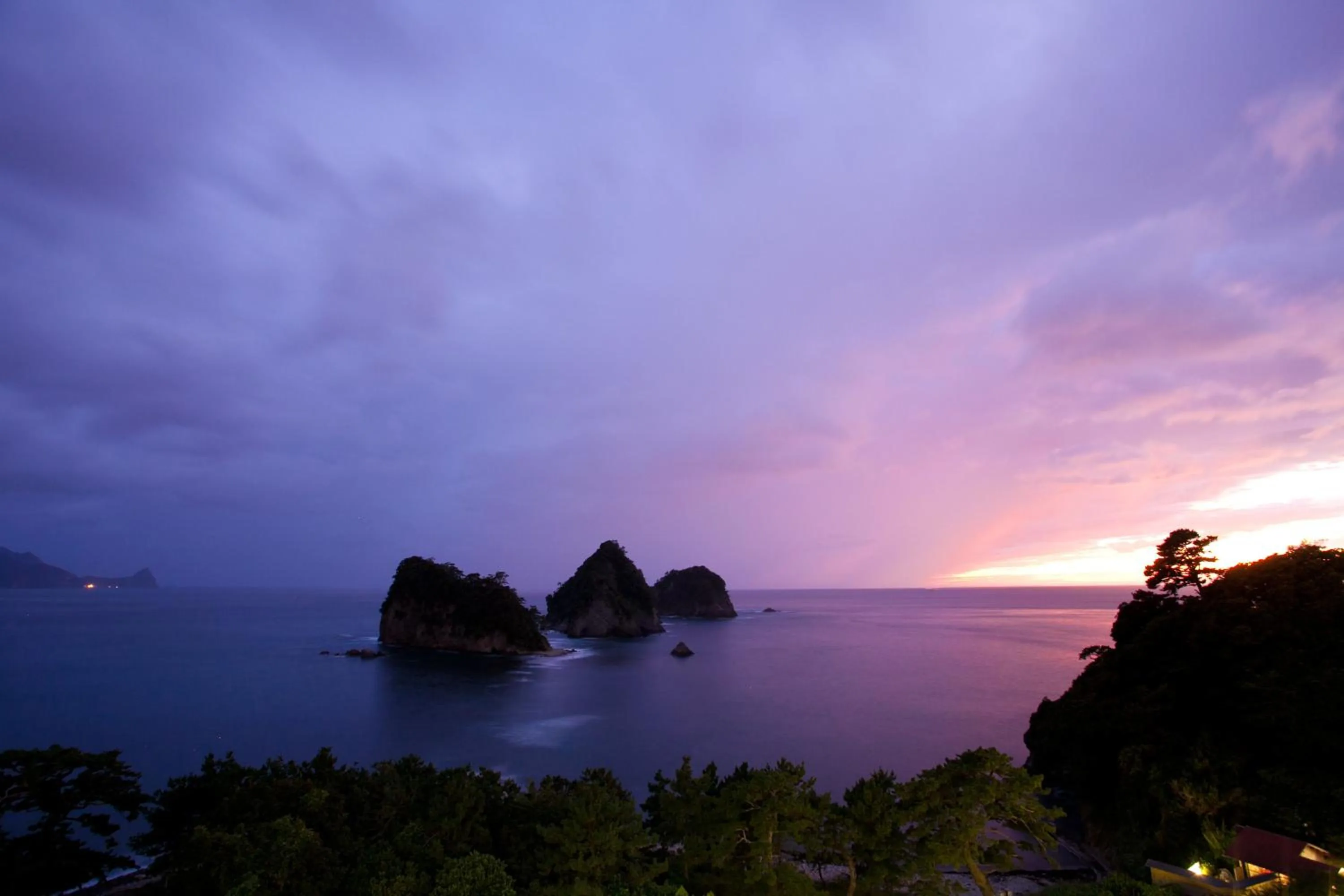 View (from property/room) in Dogashima Onsen Hotel