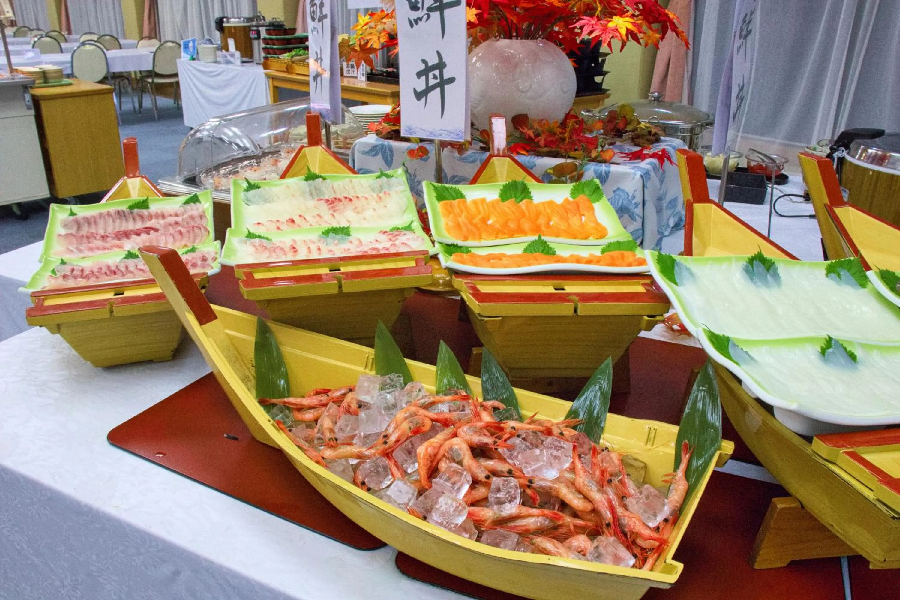 Meals in Dogashima Onsen Hotel