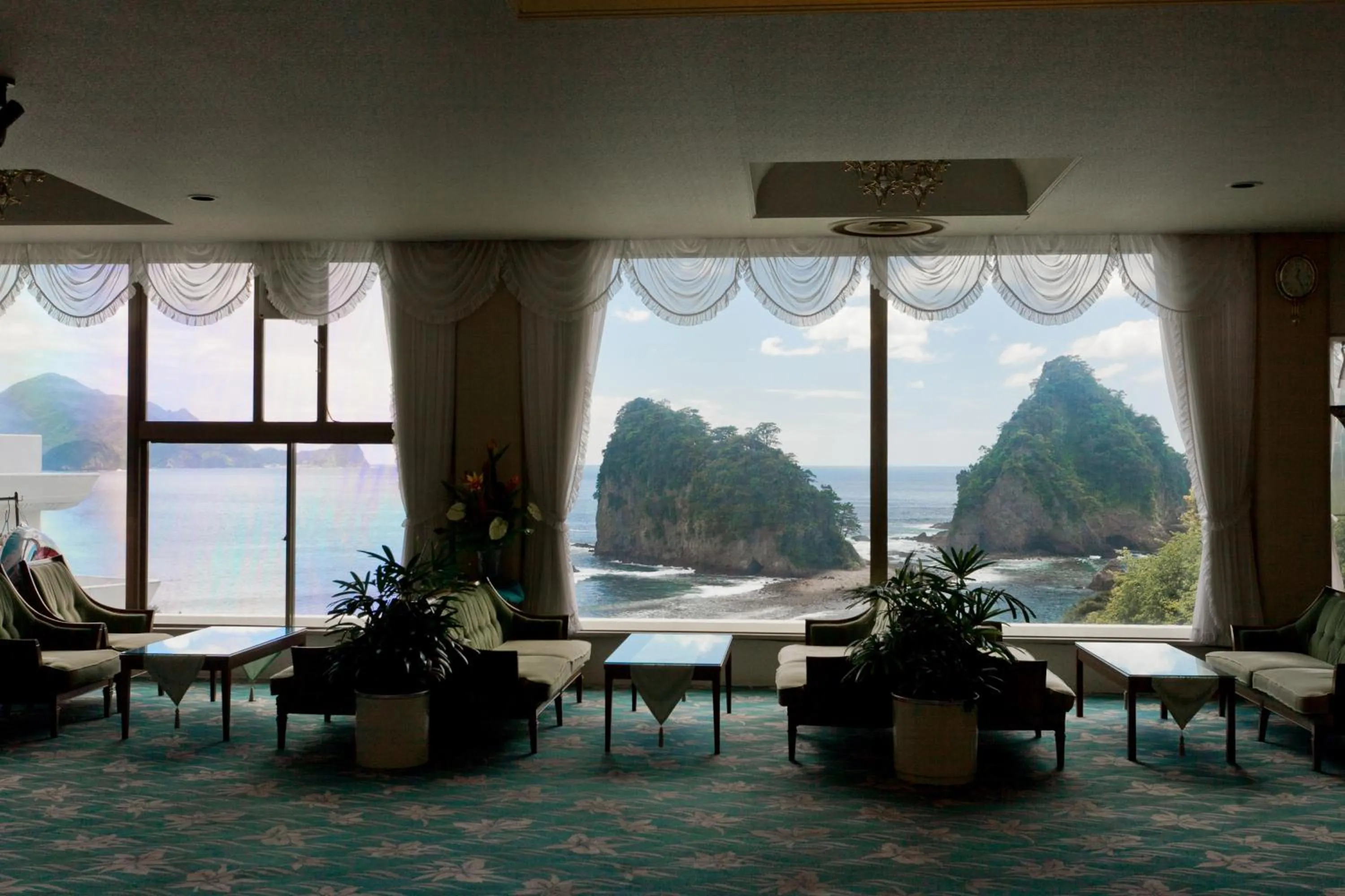 Lobby or reception in Dogashima Onsen Hotel