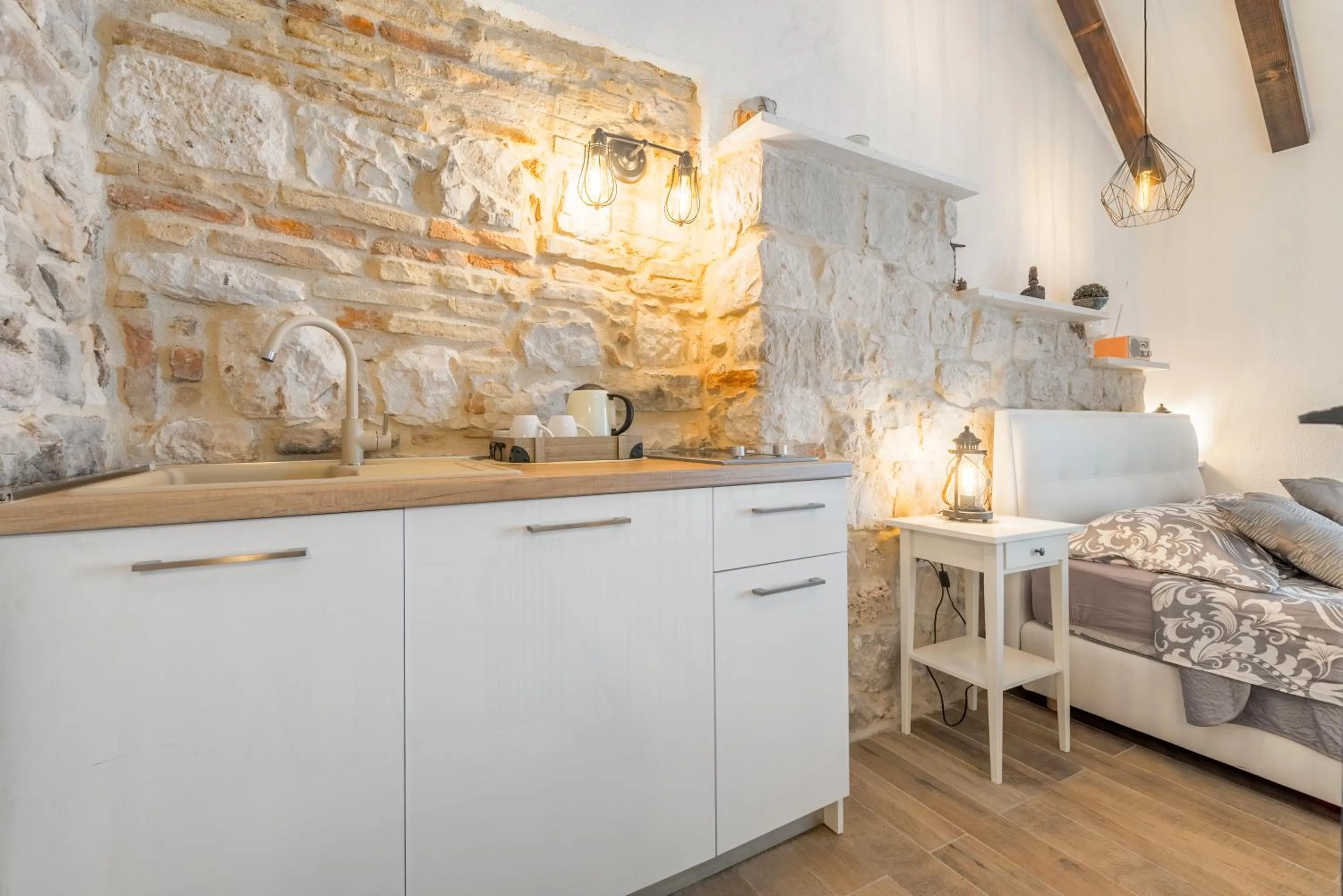 Bed in Apartments & Rooms Dujam