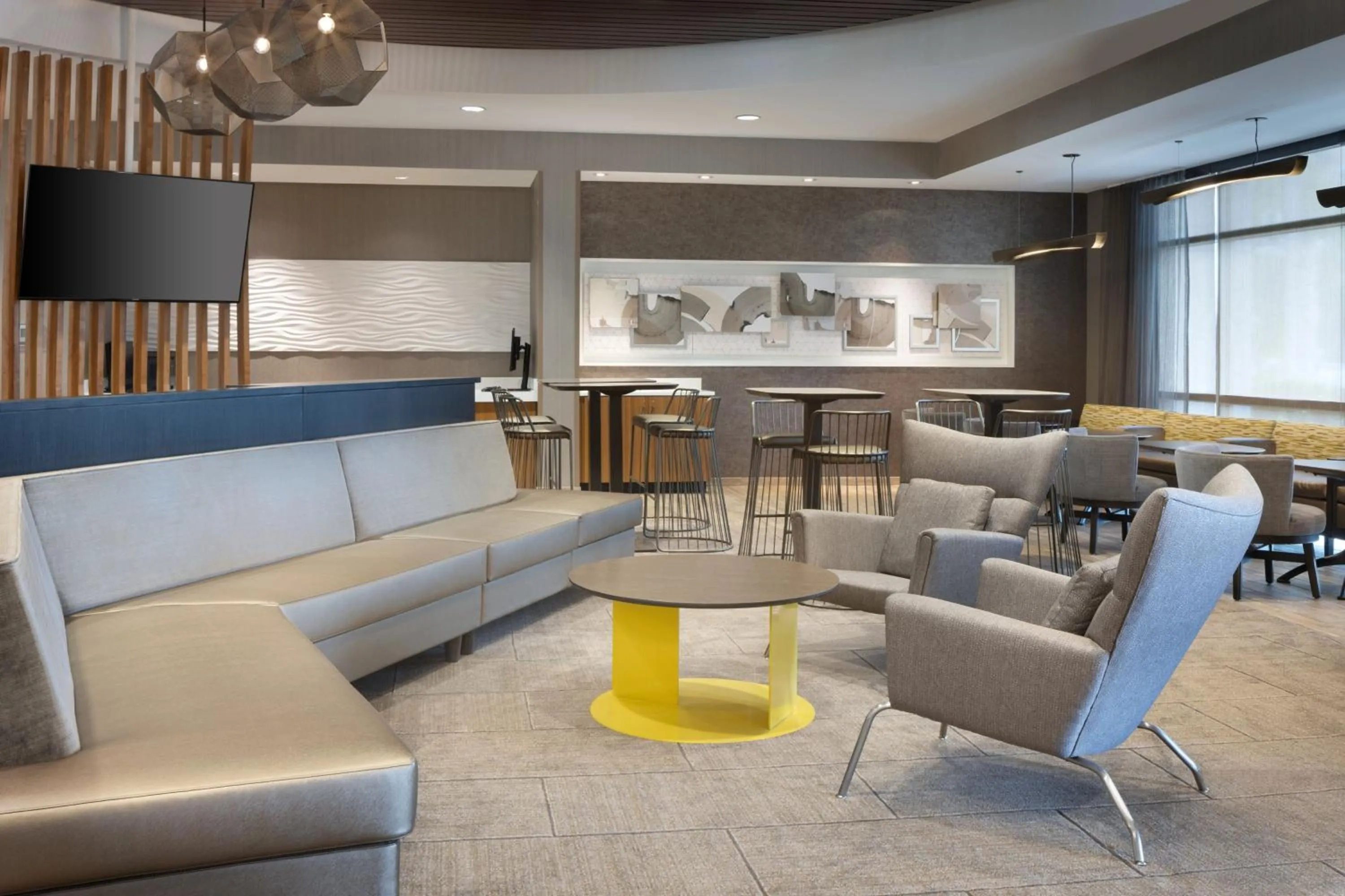 Lobby or reception in SpringHill Suites Orange Beach at The Wharf