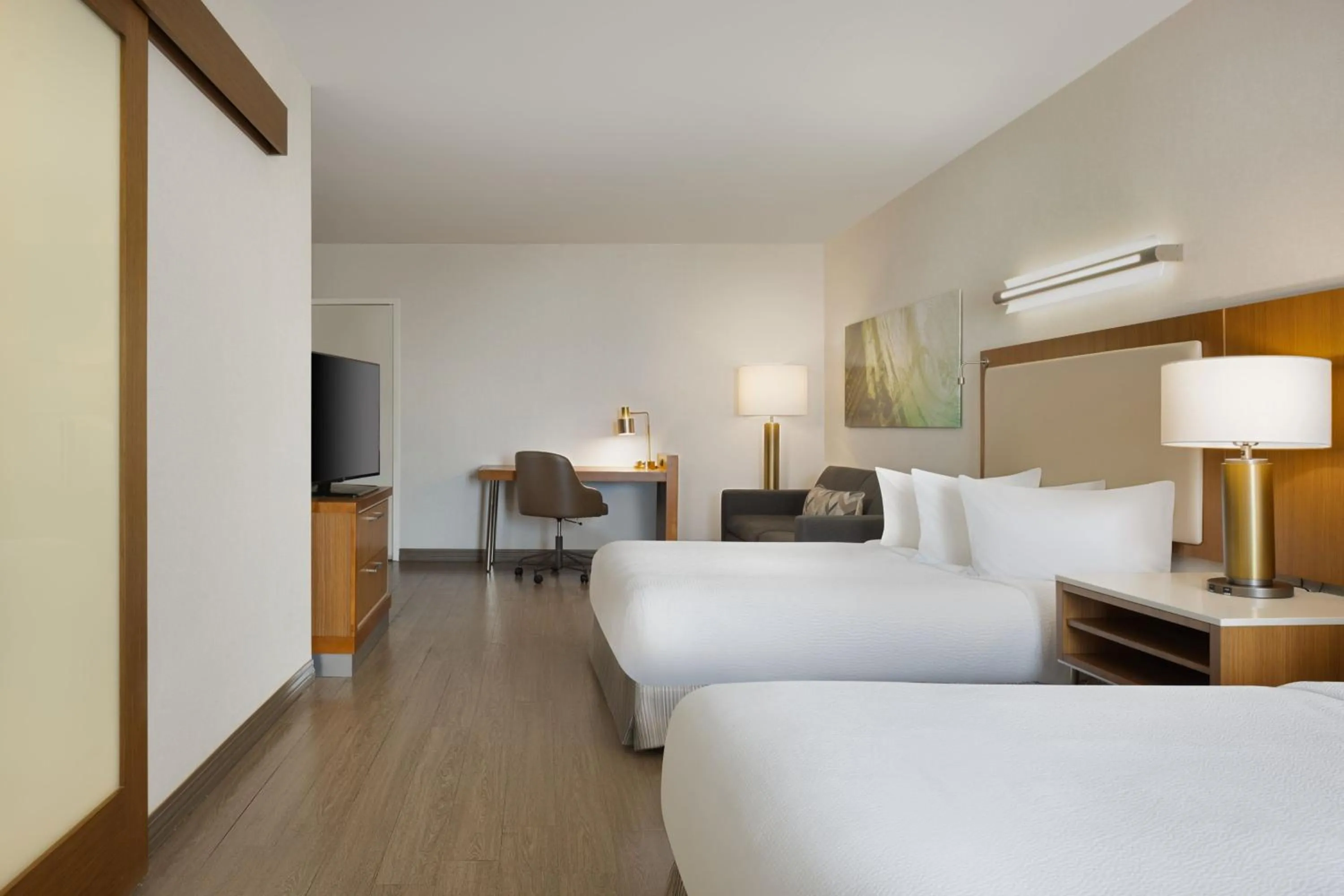 Photo of the whole room, Bed in SpringHill Suites Orange Beach at The Wharf