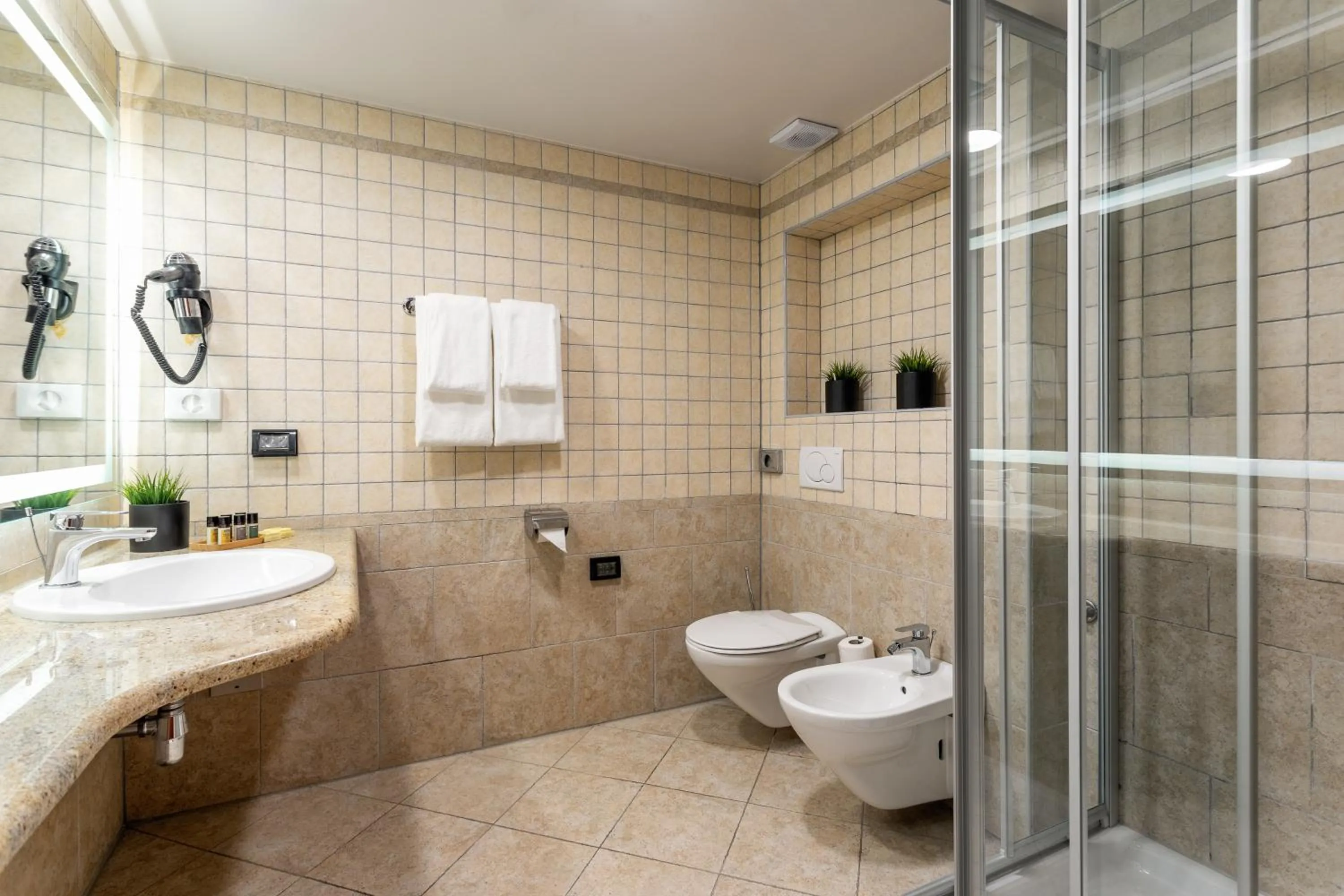 Bathroom in Hotel Podstine