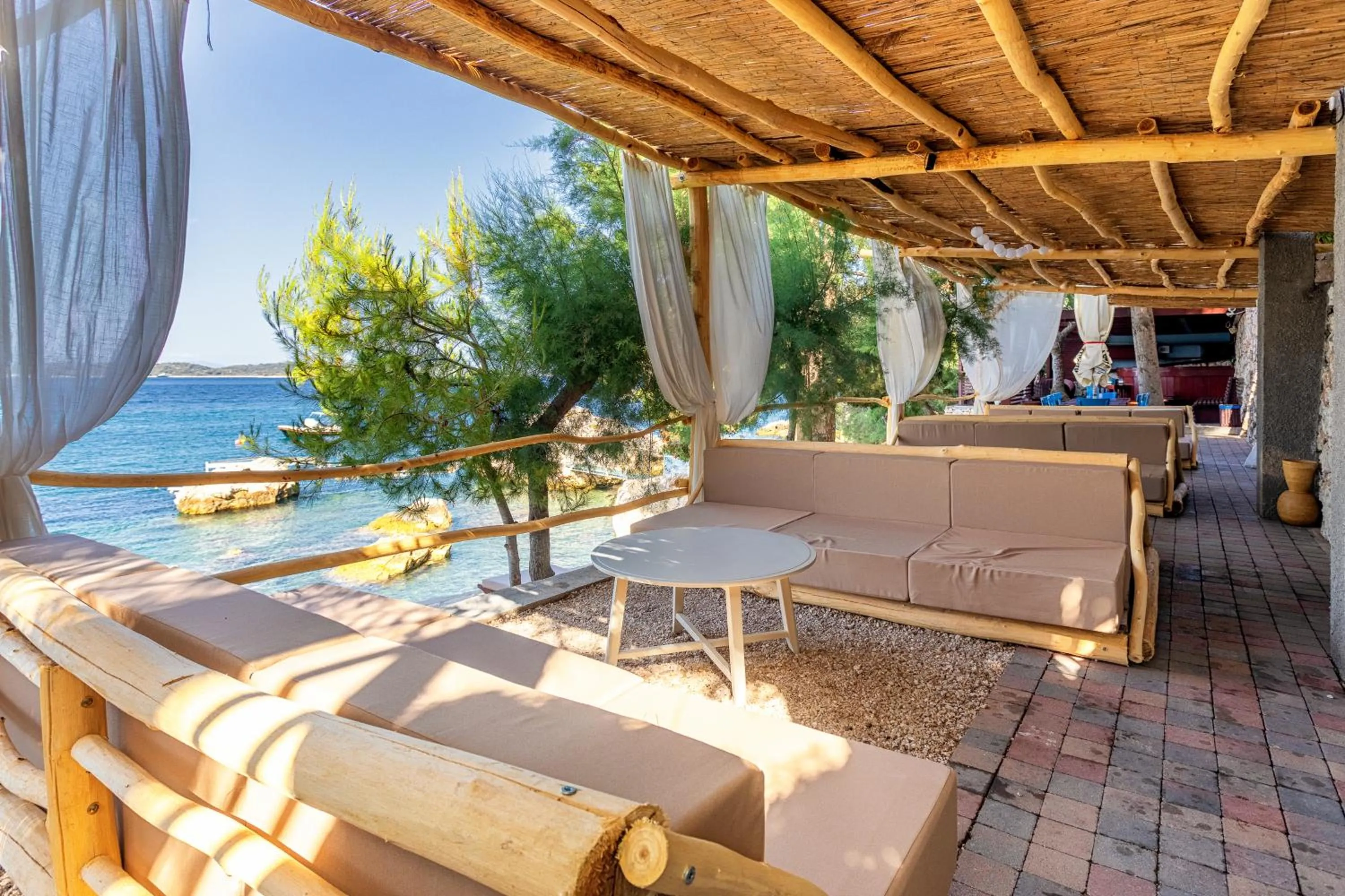 Seating area in Hotel Podstine