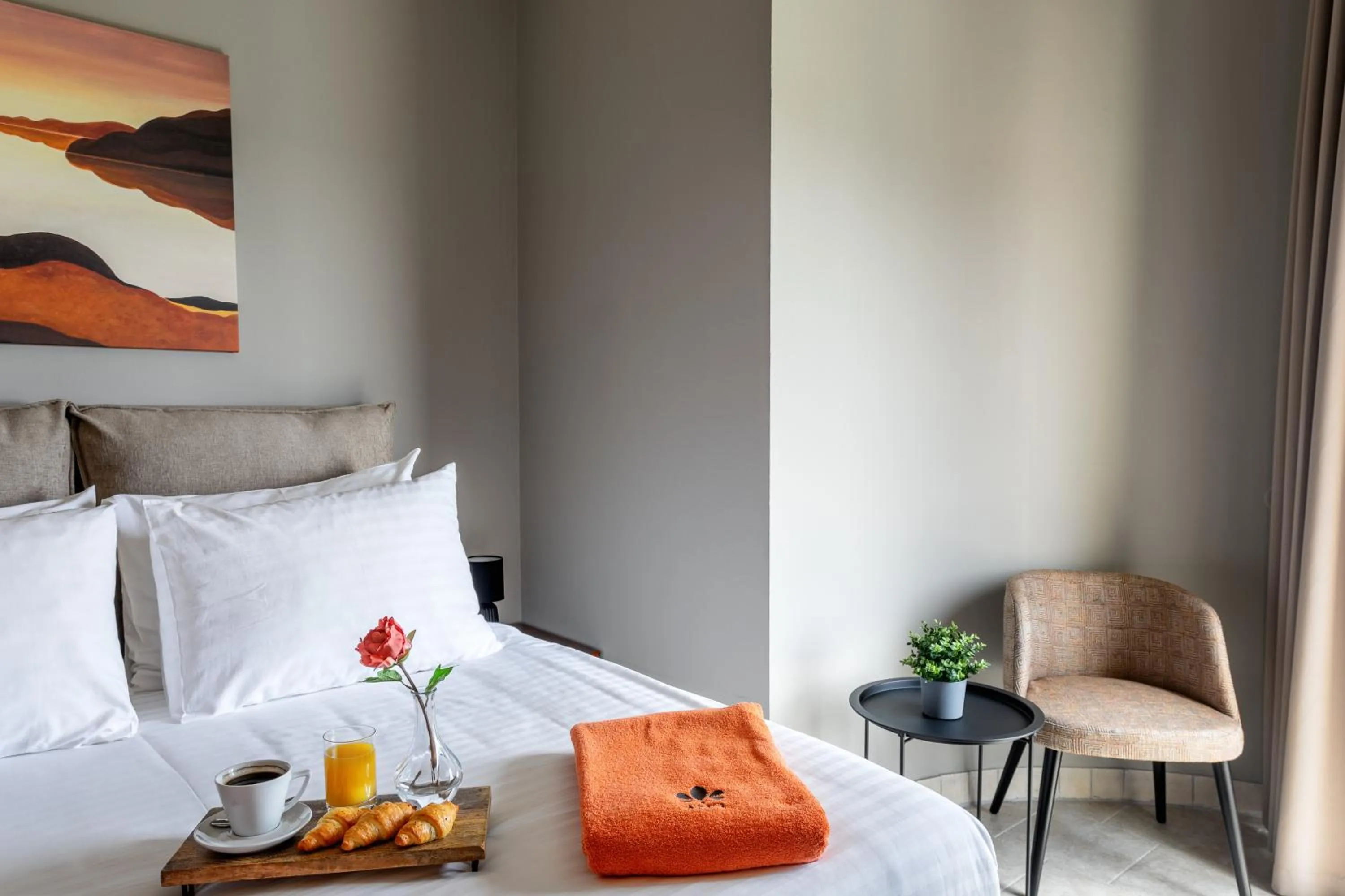 Bed in Hotel Podstine