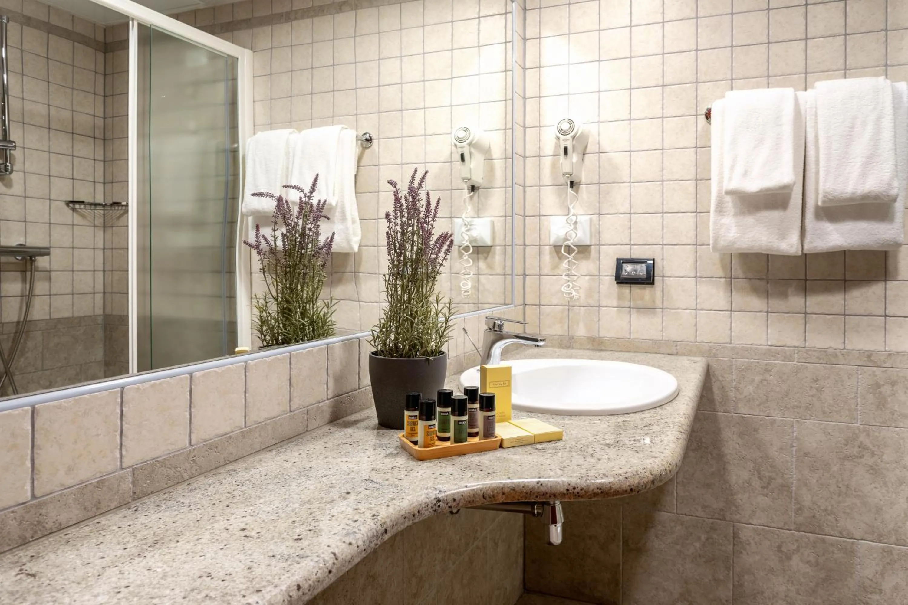 Bathroom in Hotel Podstine