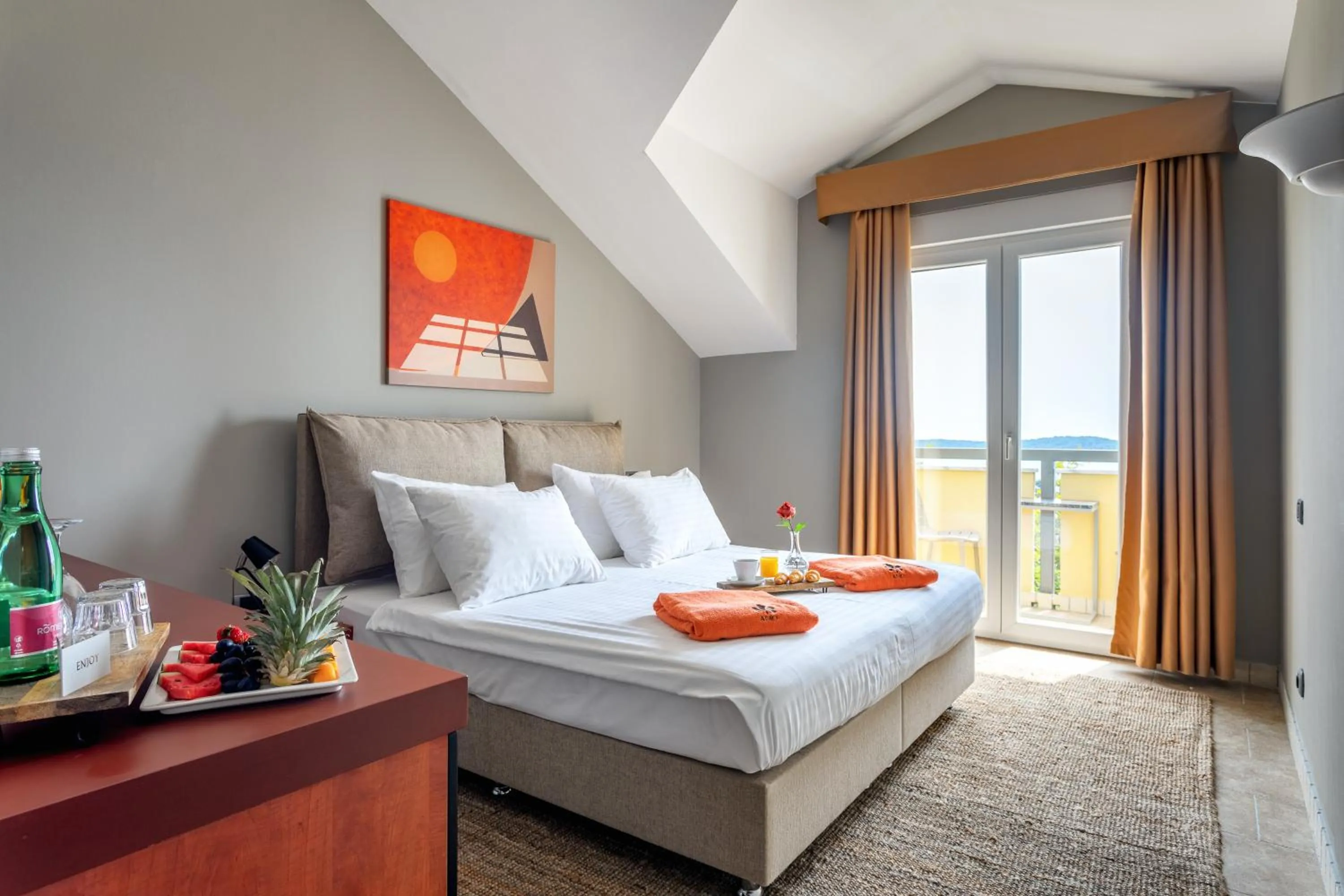 Bedroom, Bed in Hotel Podstine