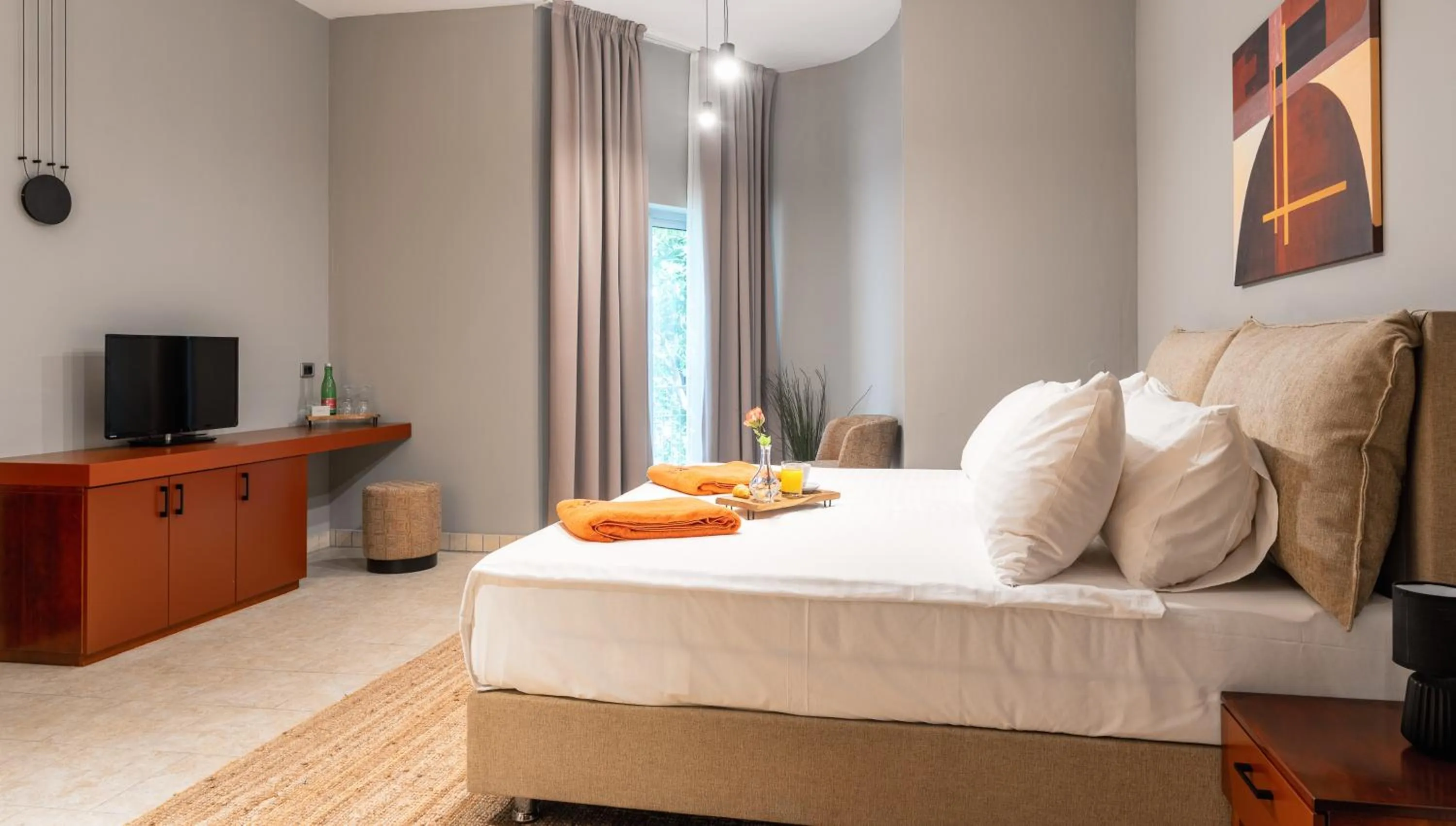 Bed in Hotel Podstine