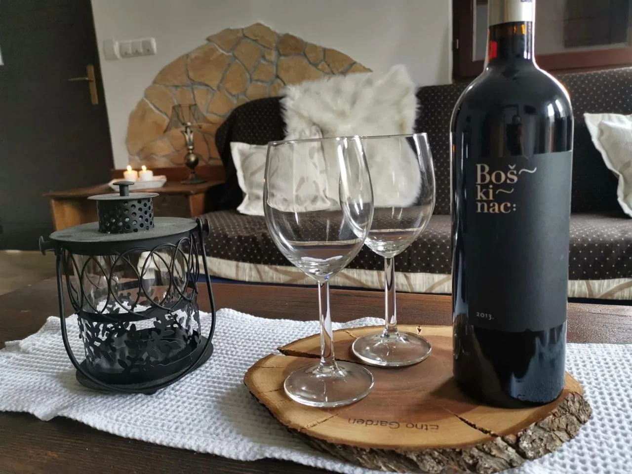 Living room in Etno Garden Apartments