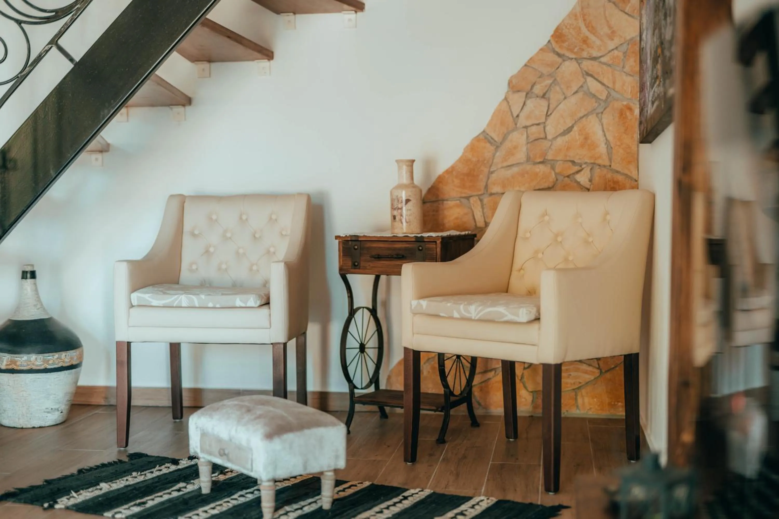 Living room in Etno Garden Apartments