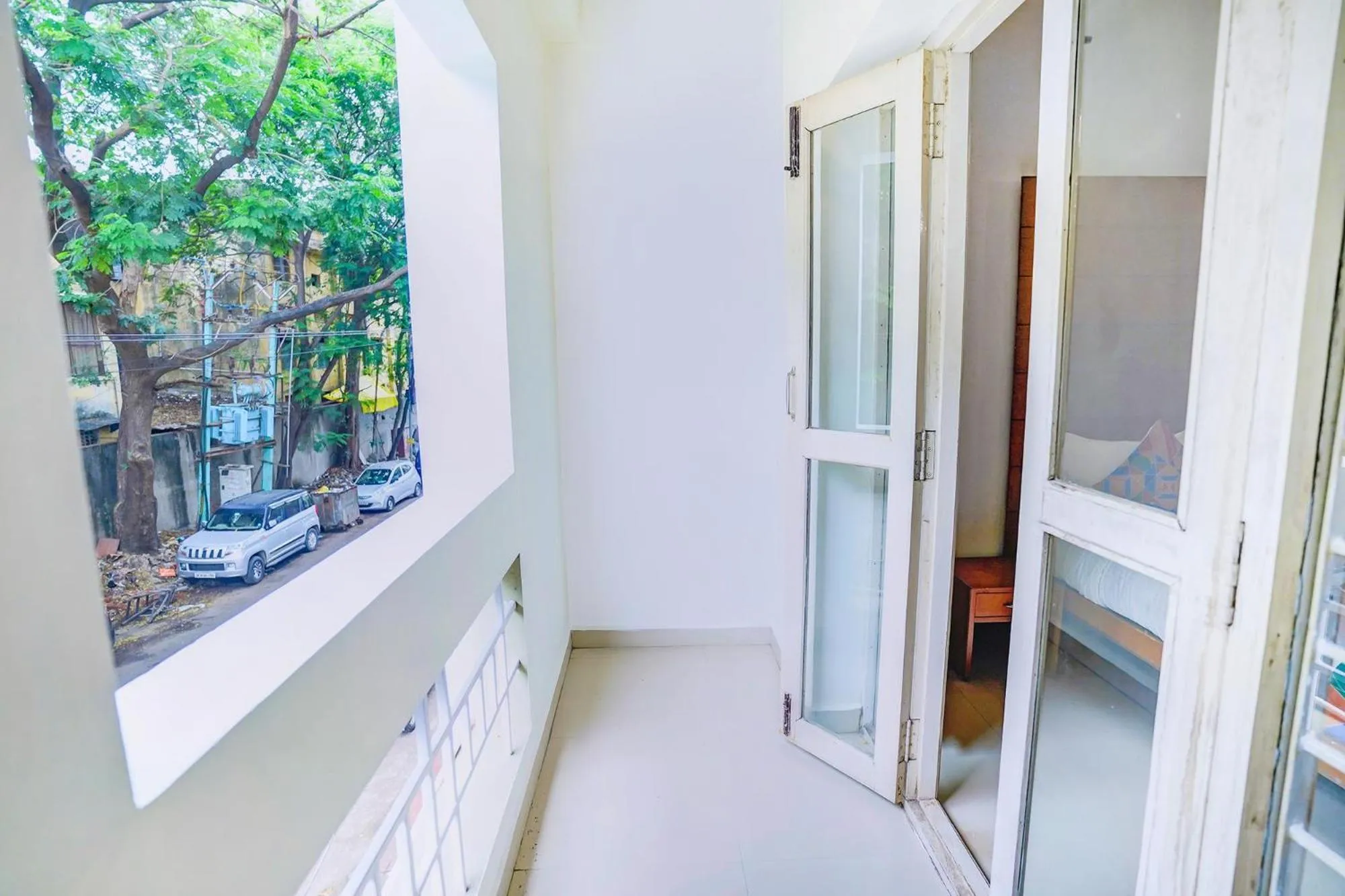 Balcony/Terrace in FabHotel The Green City - Central Railway Station