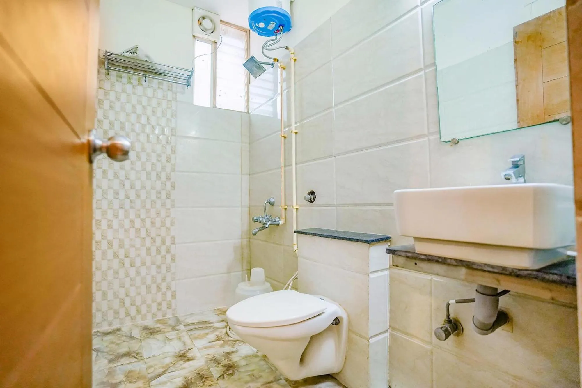 Bathroom in FabHotel The Green City - Central Railway Station