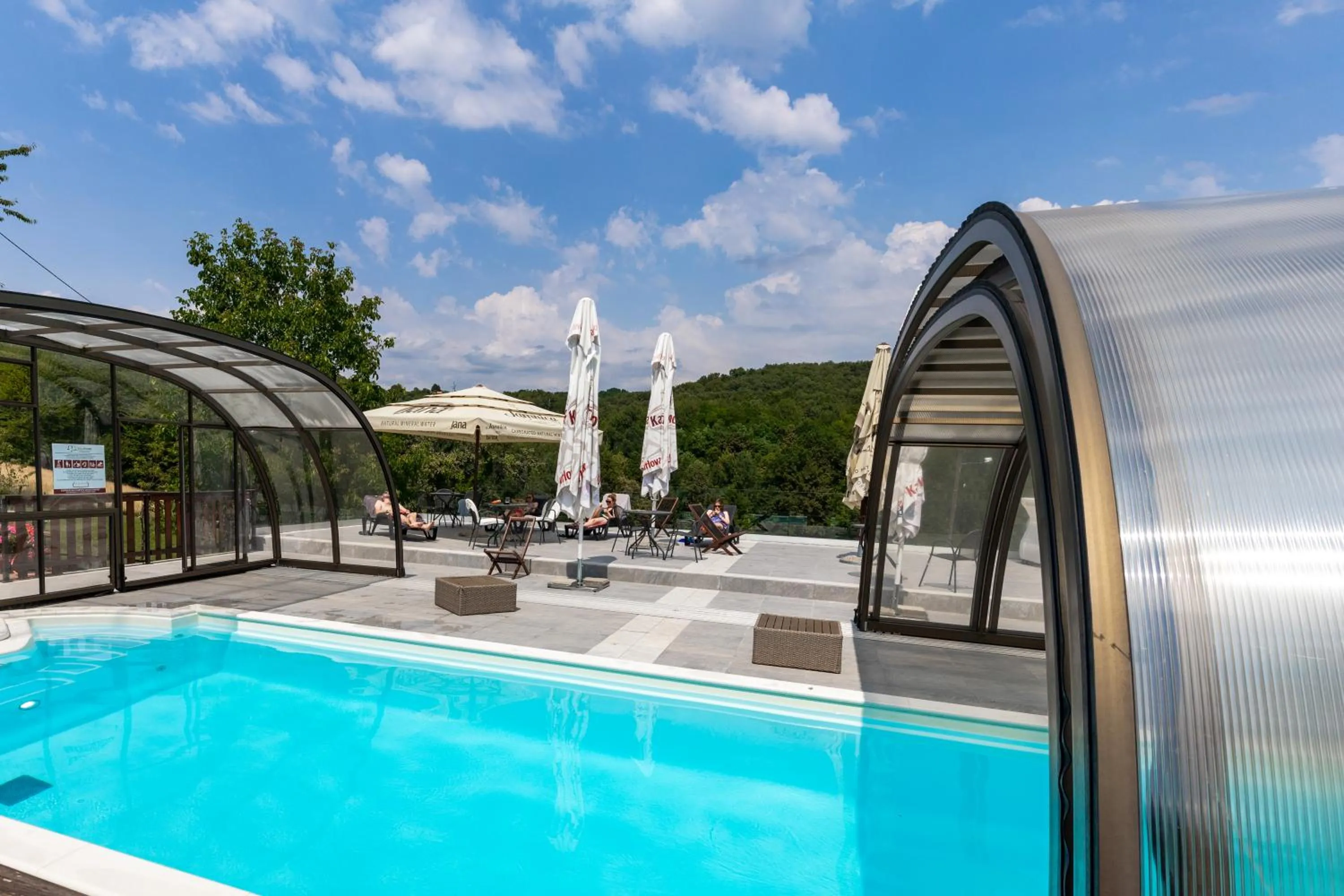 Swimming pool in Hotel Srakovcic Heart of Nature