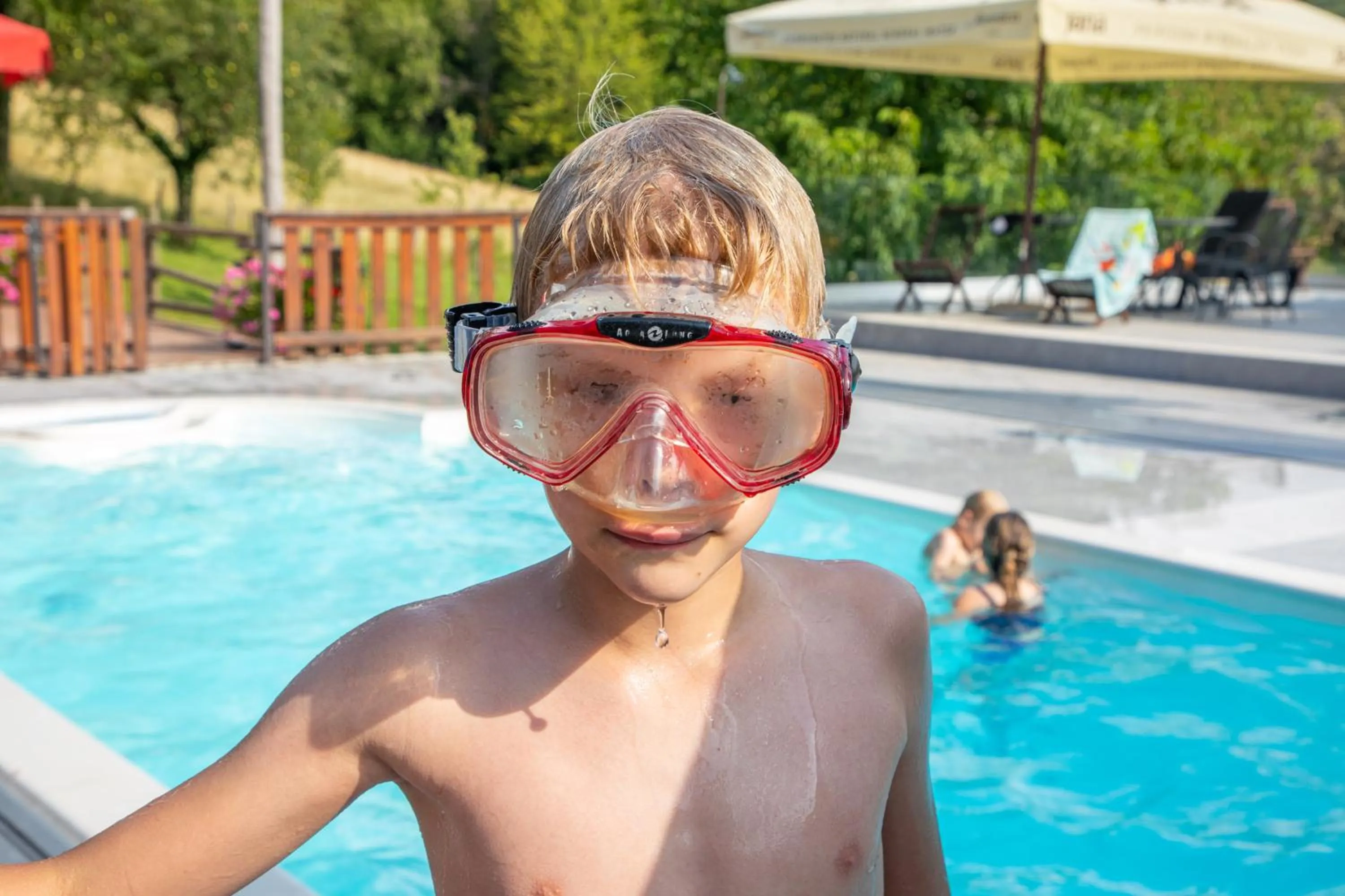 Swimming pool in Hotel Srakovcic Heart of Nature