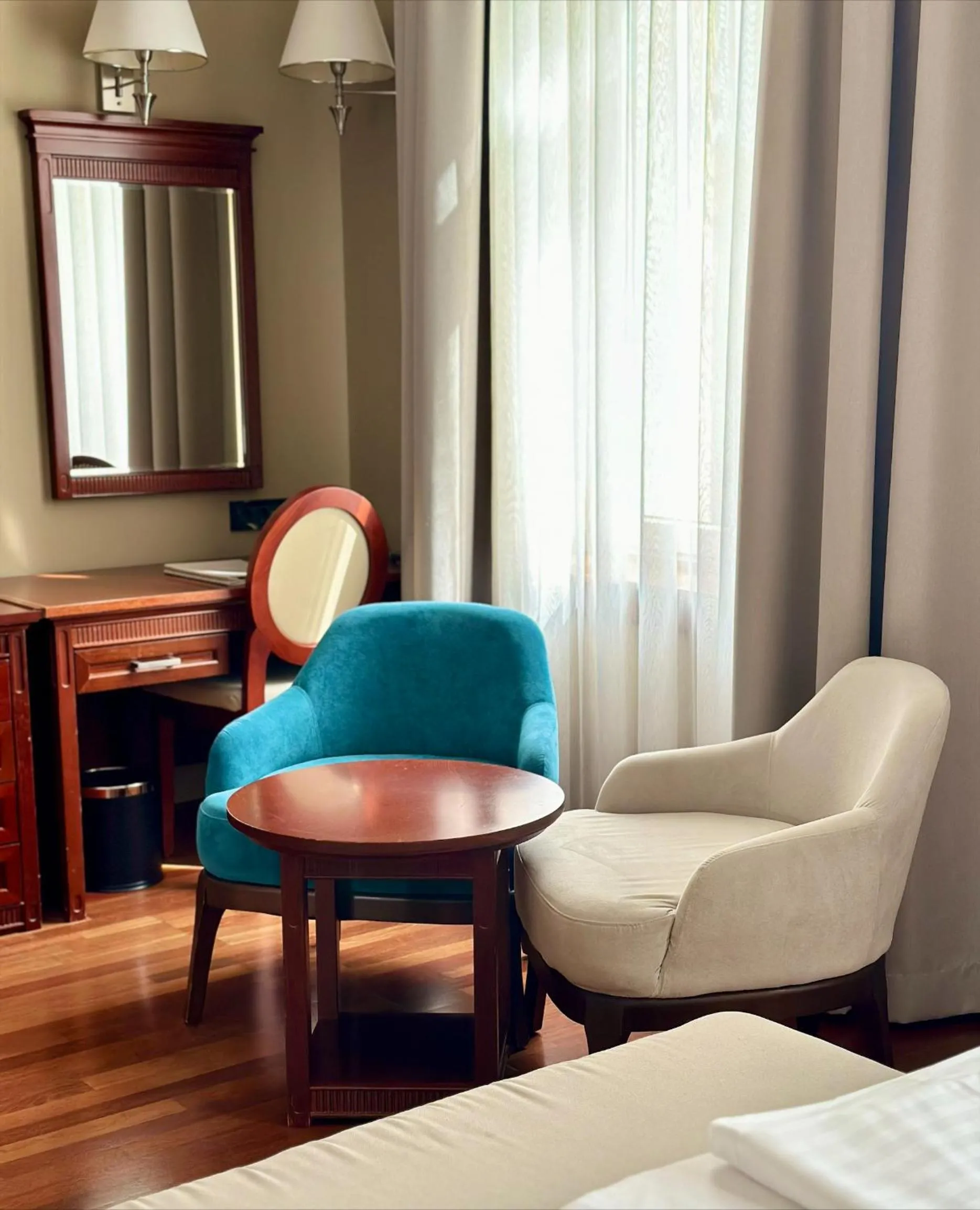 Seating area in BO Hotel Palazzo