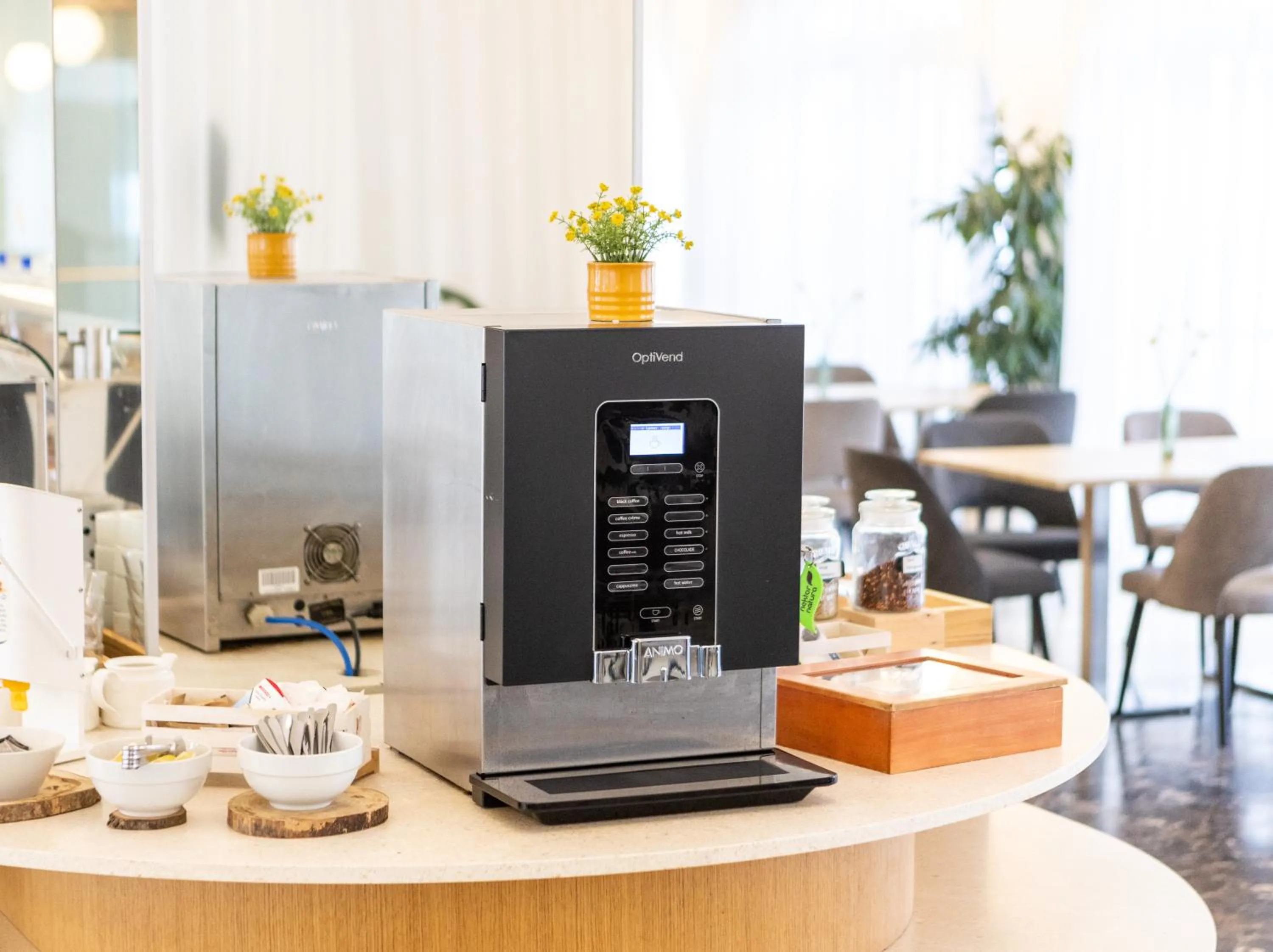 Coffee/tea facilities in Hotel Korkyra