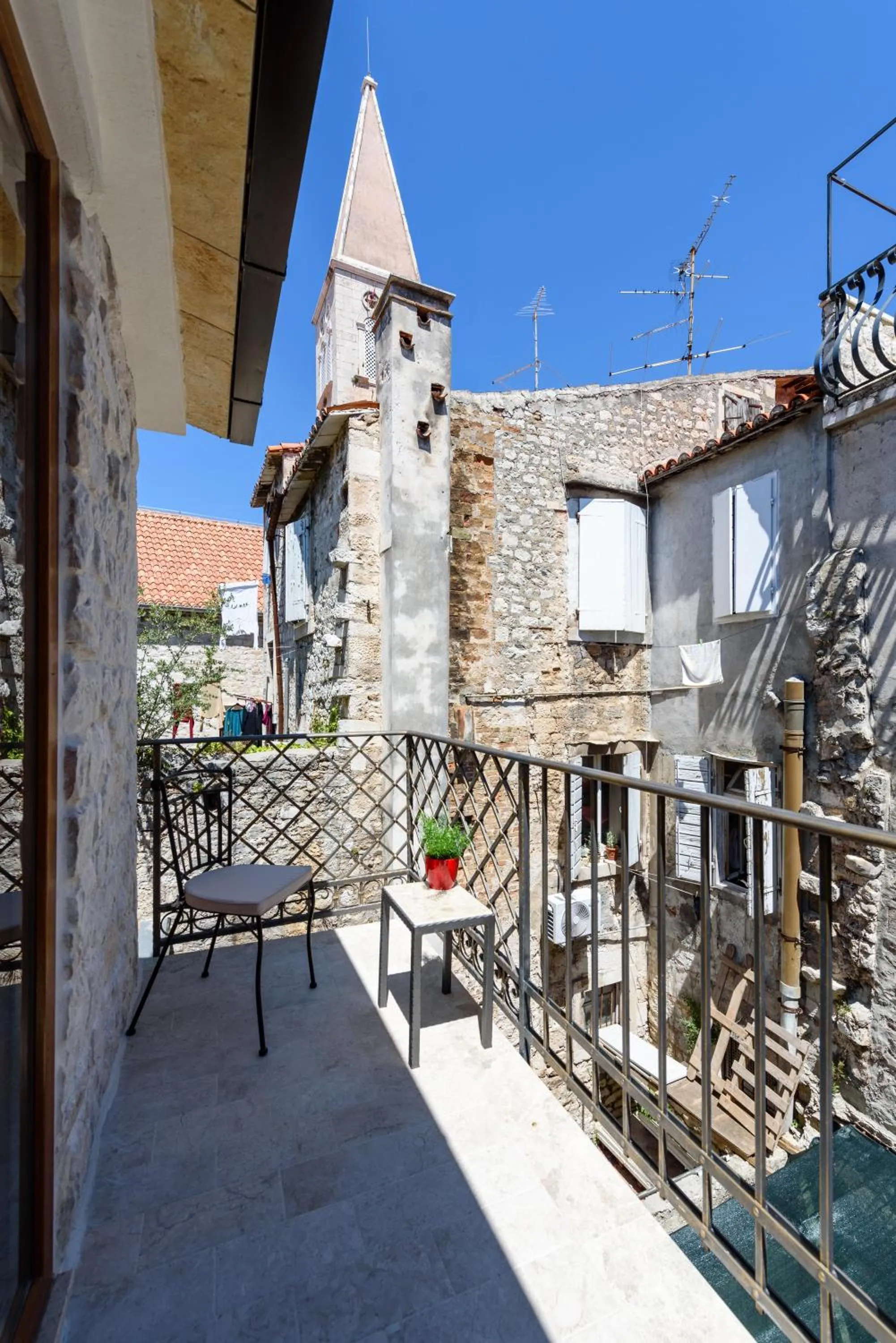 Balcony/Terrace in Villa Kudelik - Stone Story