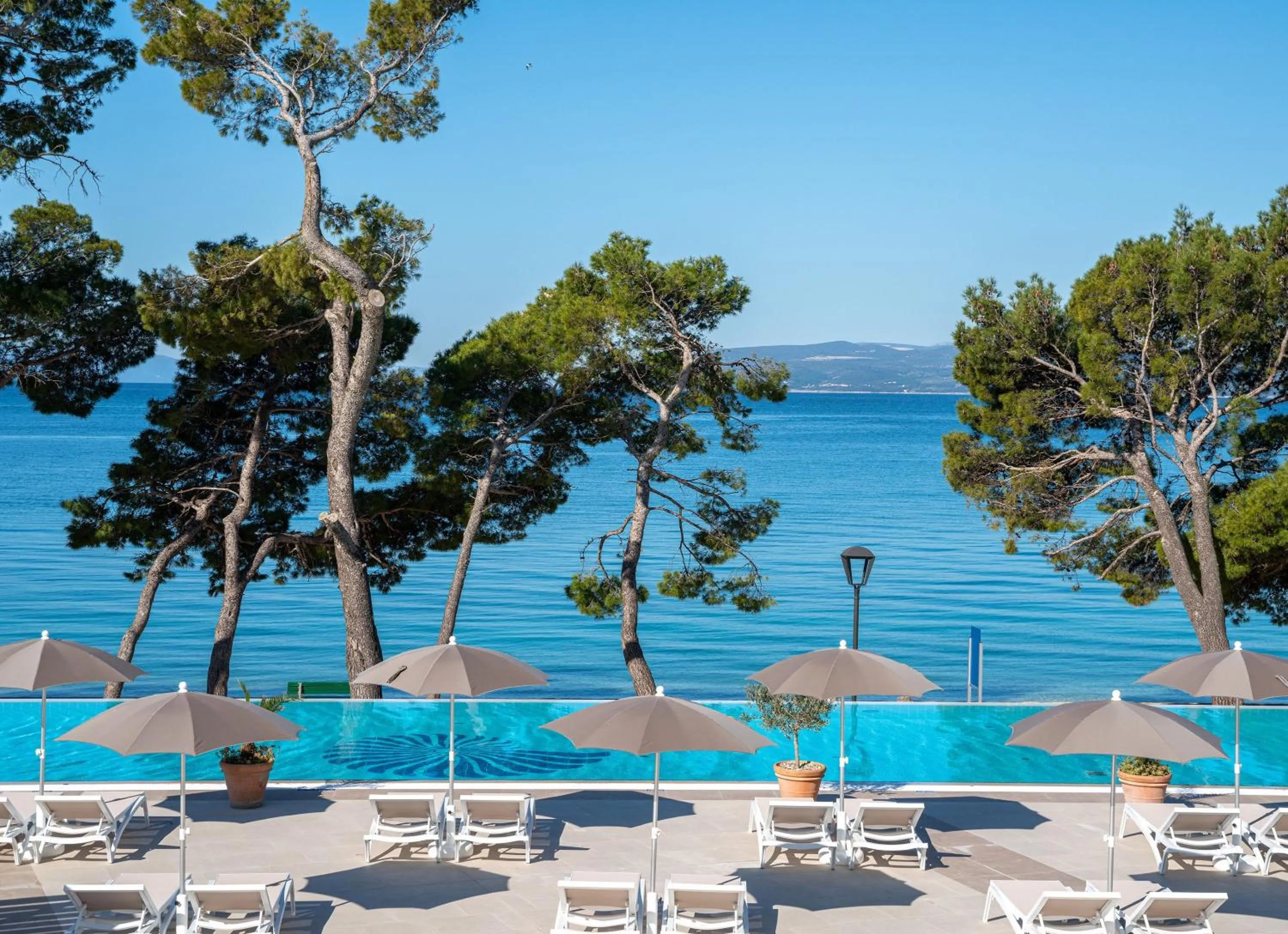 Swimming pool in Valamar Meteor Hotel