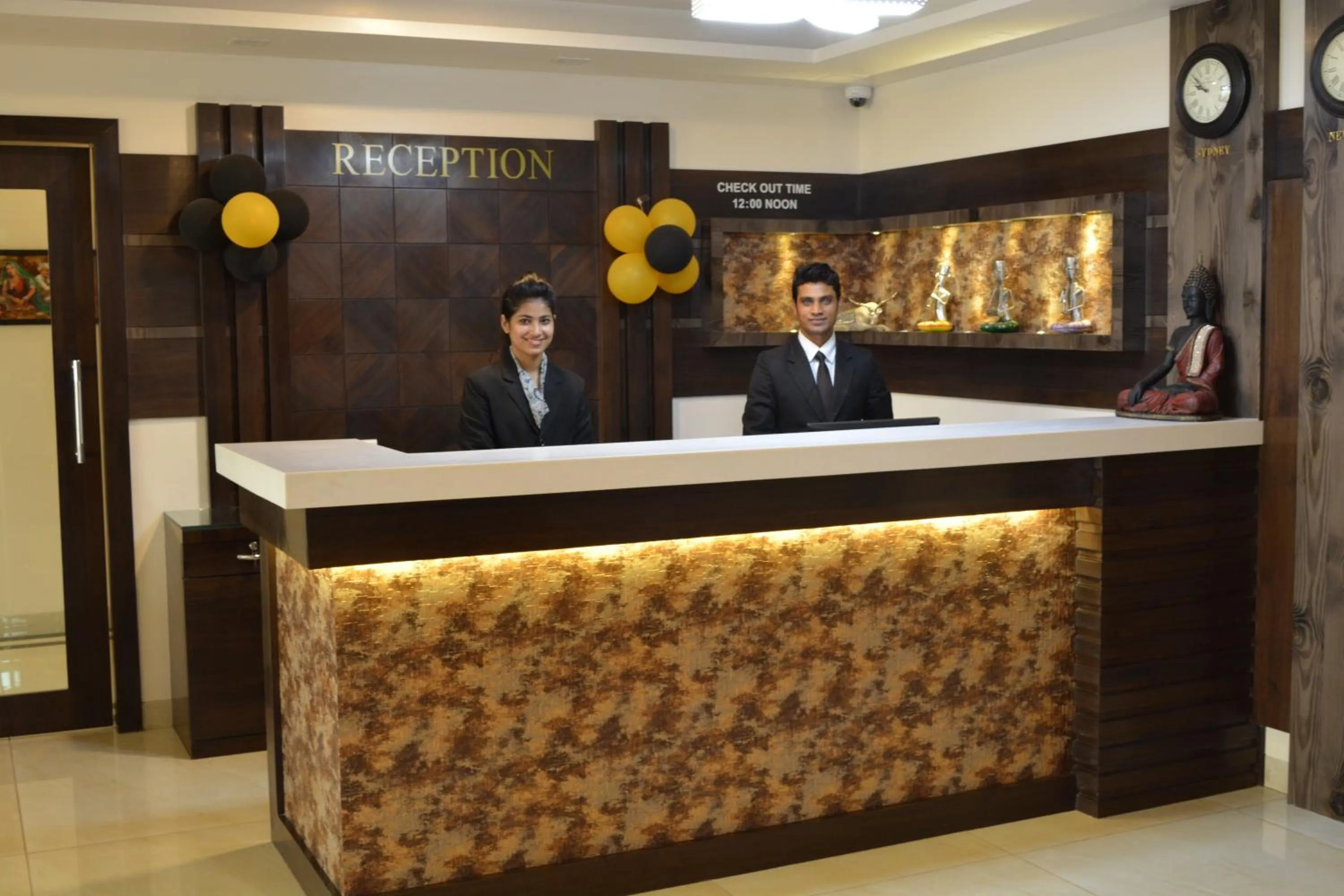 Lobby or reception in The AVR Hotels & Banquets