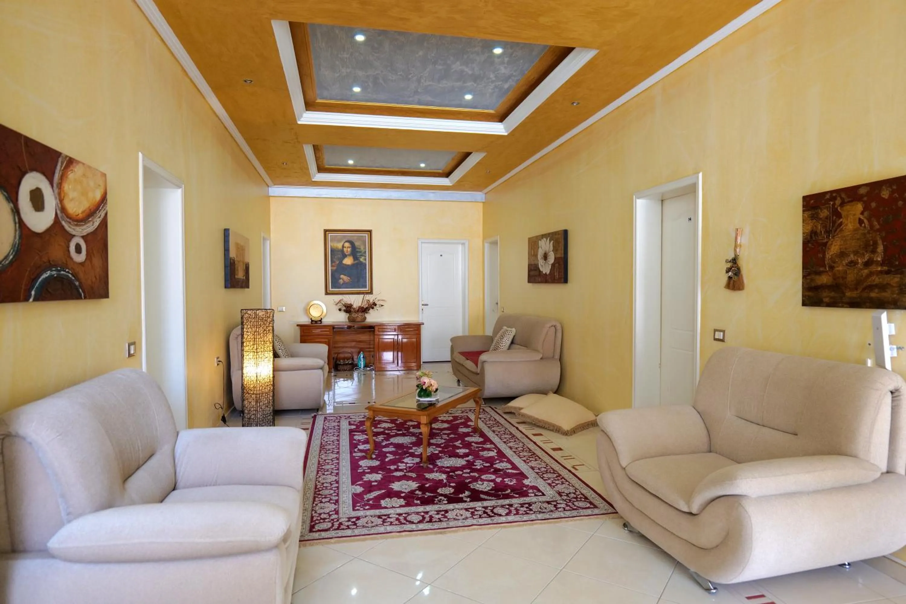 Living room in Hotel Lindi