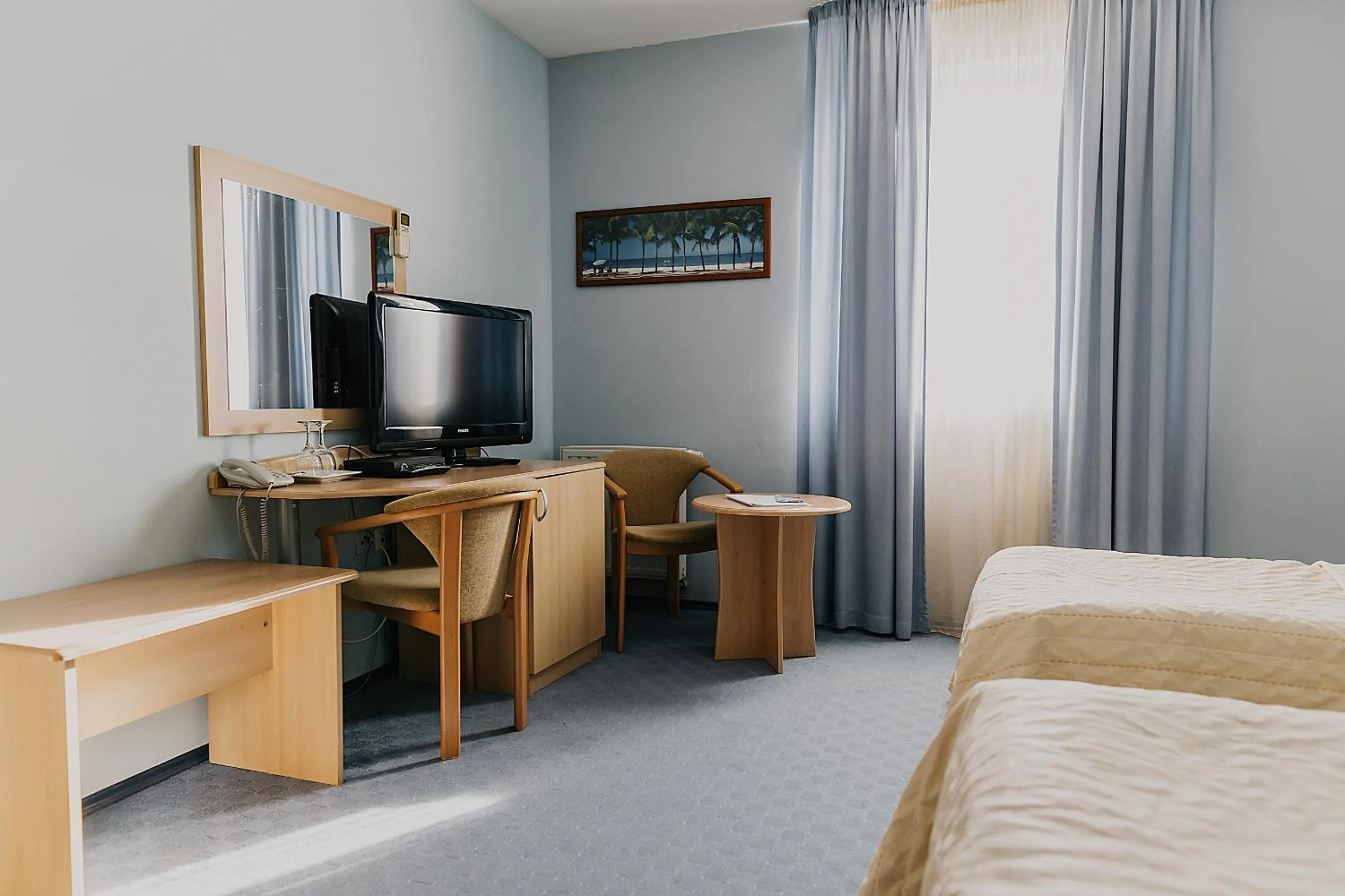 Garden view, Bed in Hotel Silver