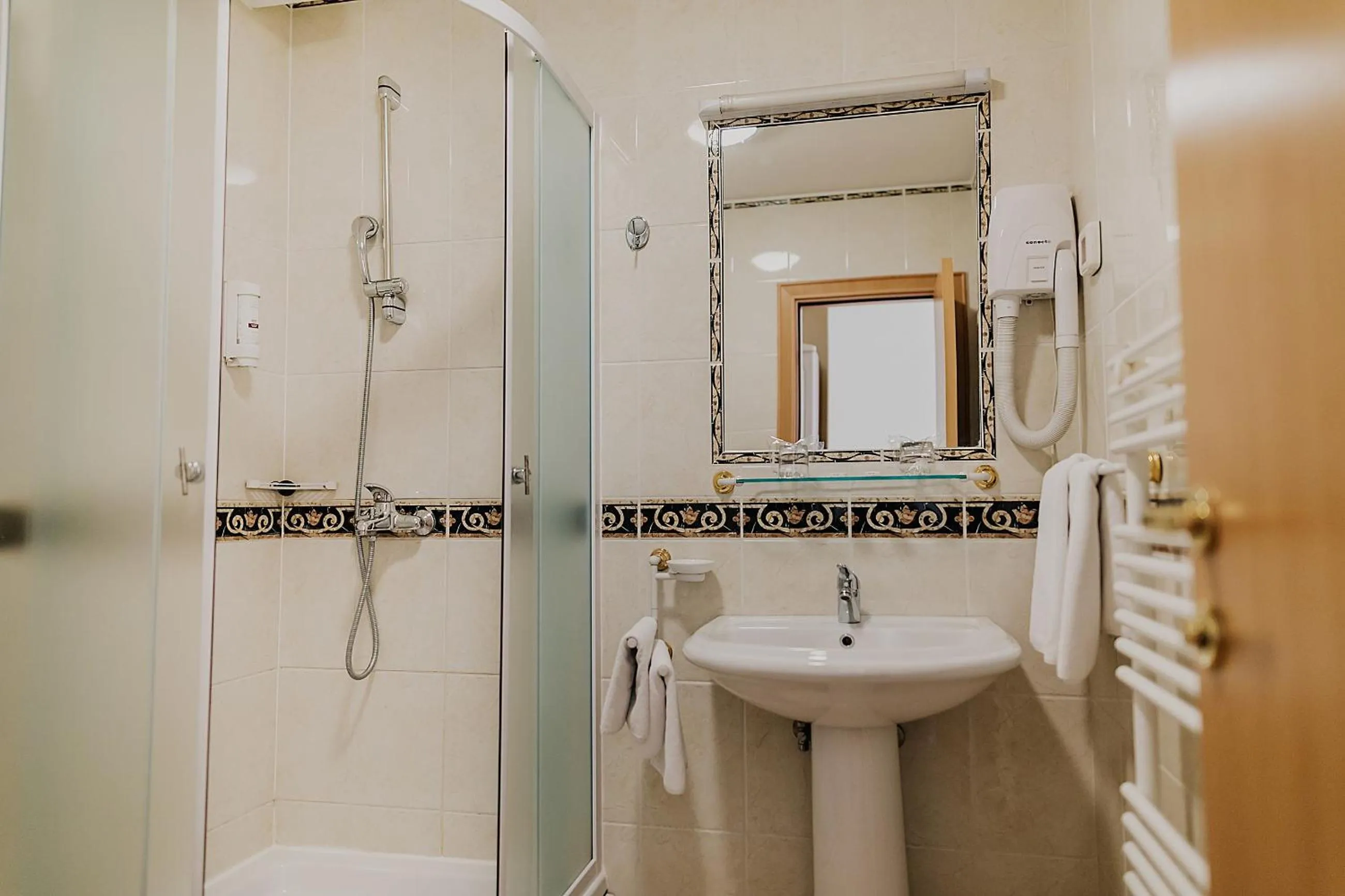 Shower in Hotel Silver