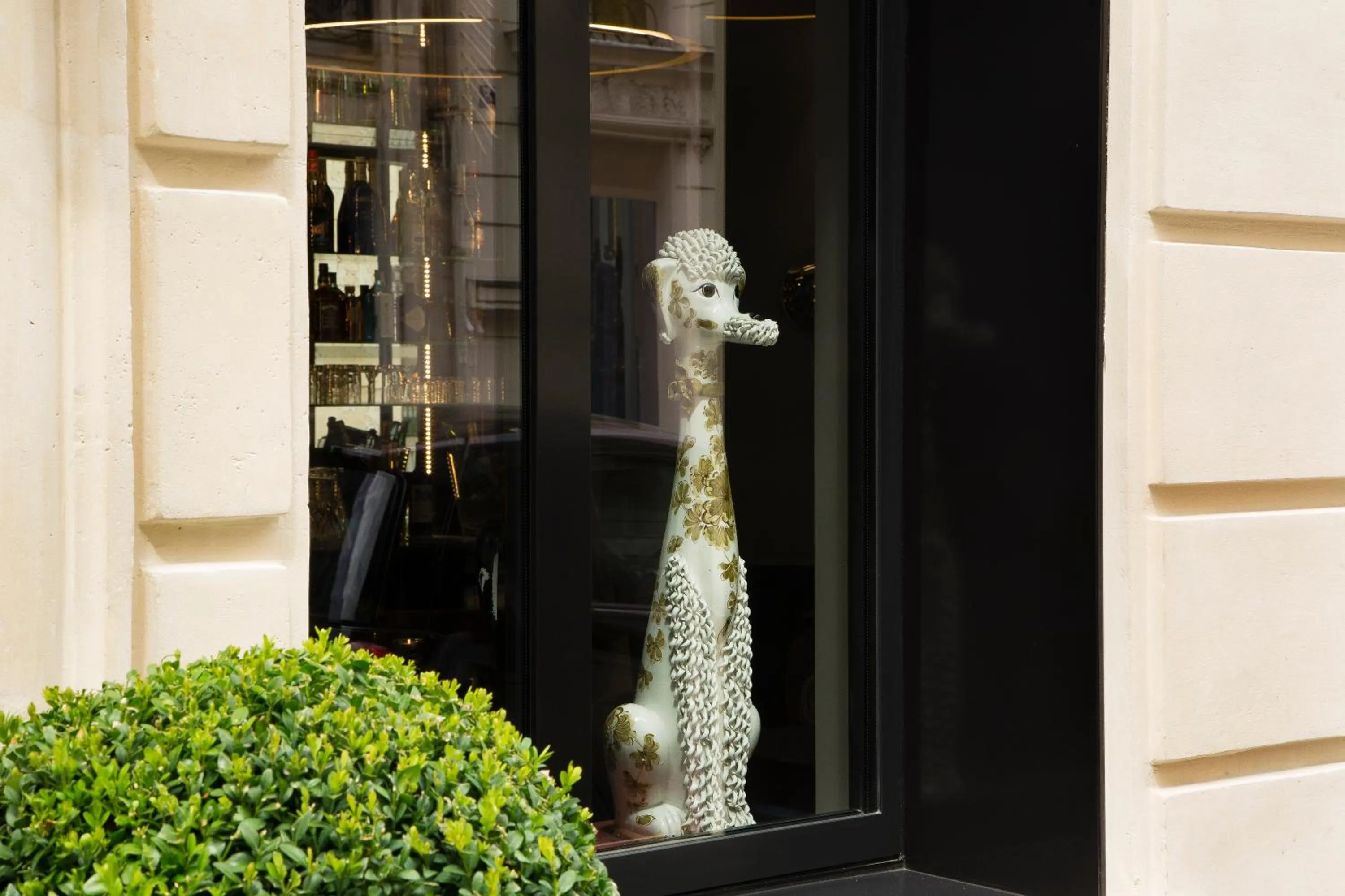 Decorative detail in Hotel Le 10 BIS