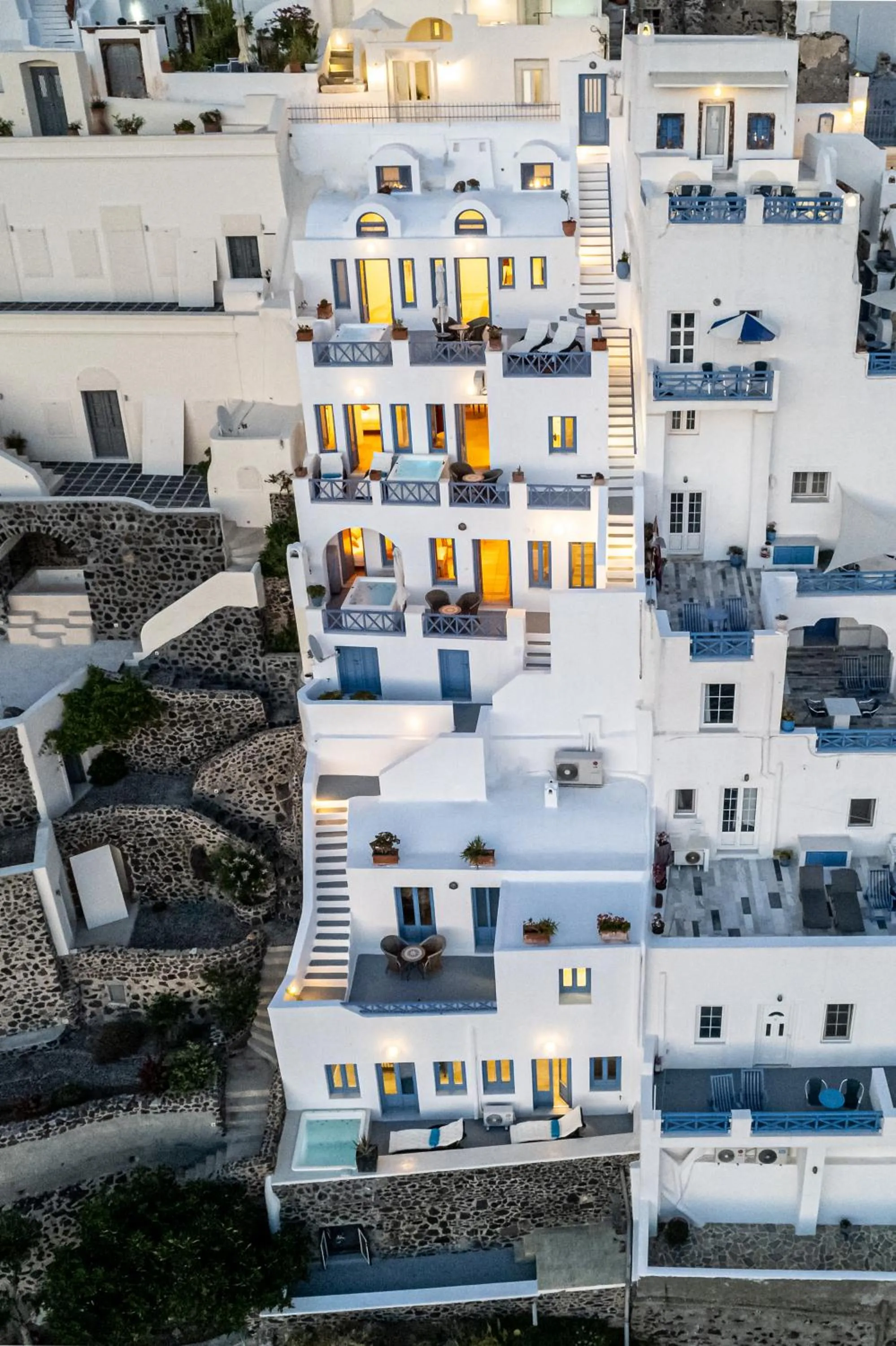 Property building in Golden Grey Goose