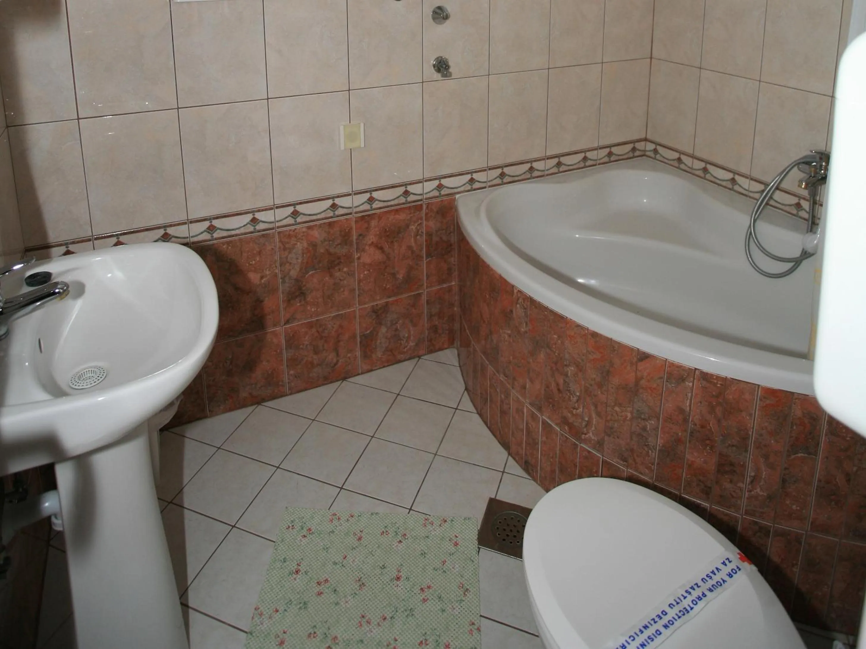 Bathroom in Apartments Vrata Baranje