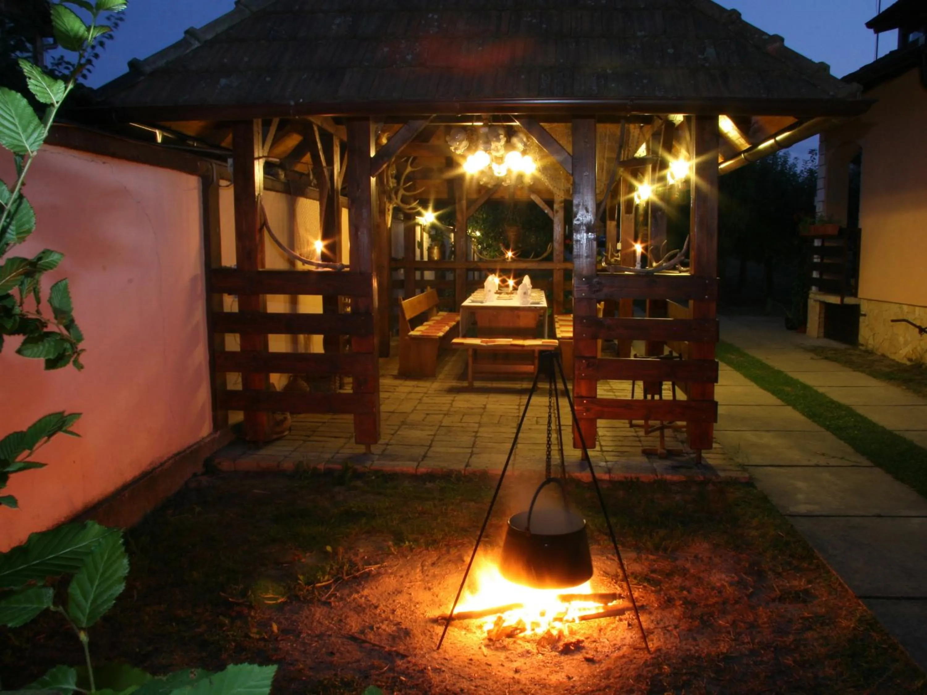 BBQ facilities in Apartments Vrata Baranje
