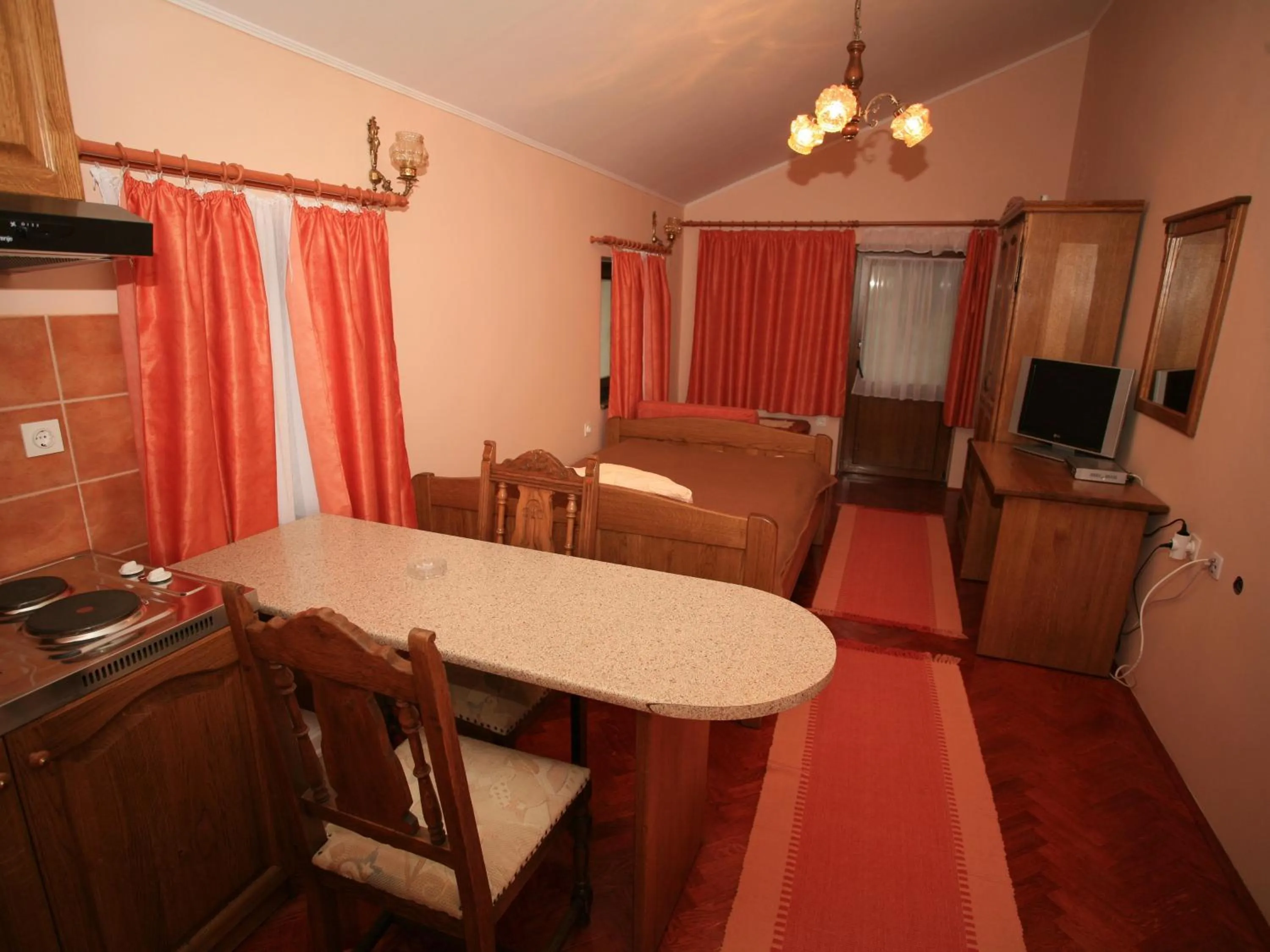 Bedroom in Apartments Vrata Baranje